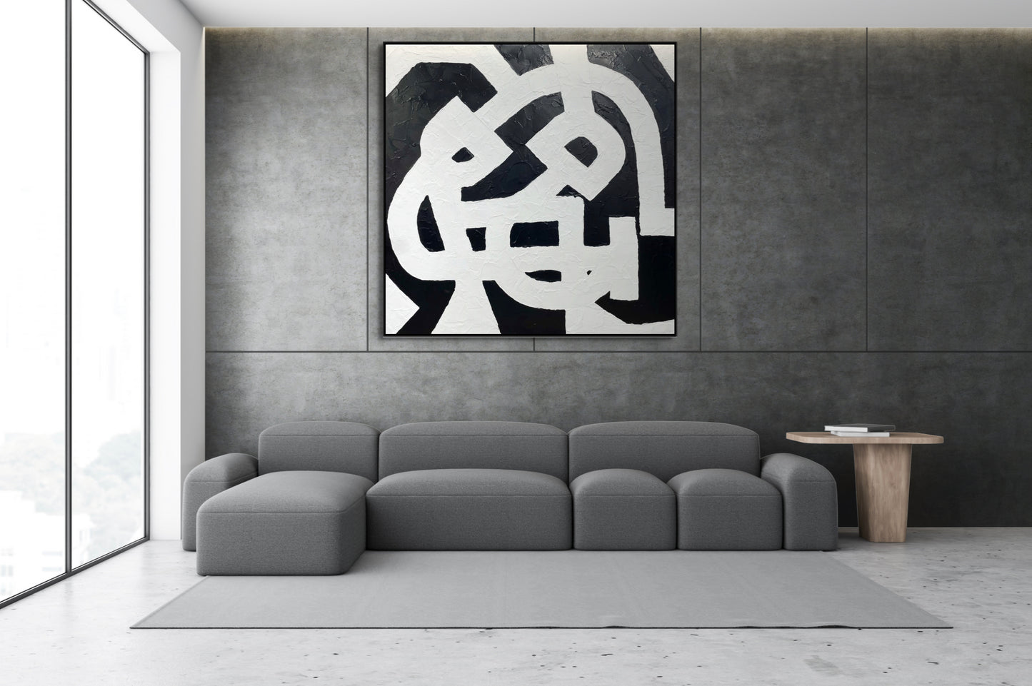 Entwined Two as One 150x150cm