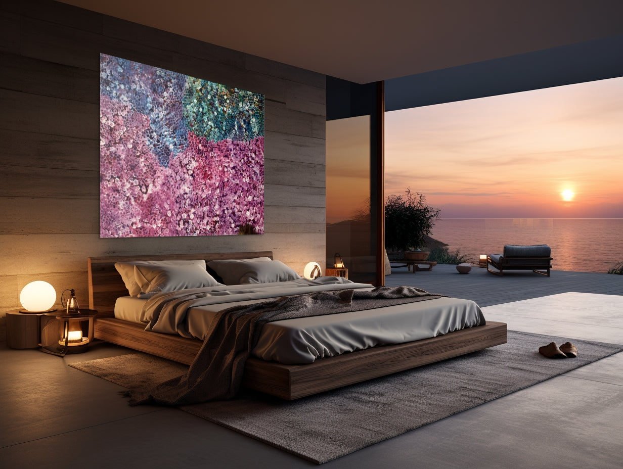 POLLY NGALE - Bush Plum 200x150cm