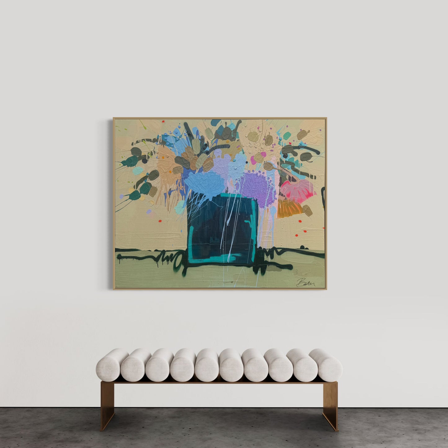 By the River 122x152cm