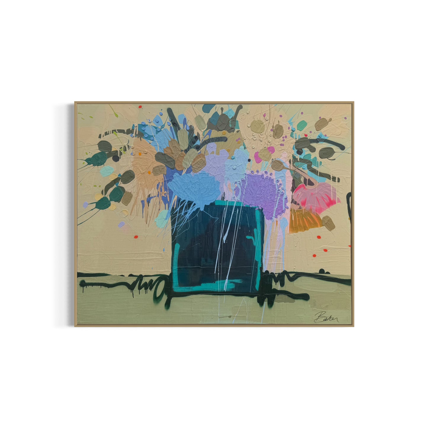 By the River 122x152cm