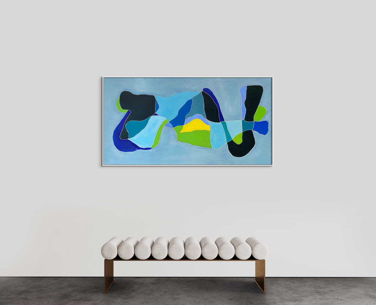 Blue Daze 80x150cm