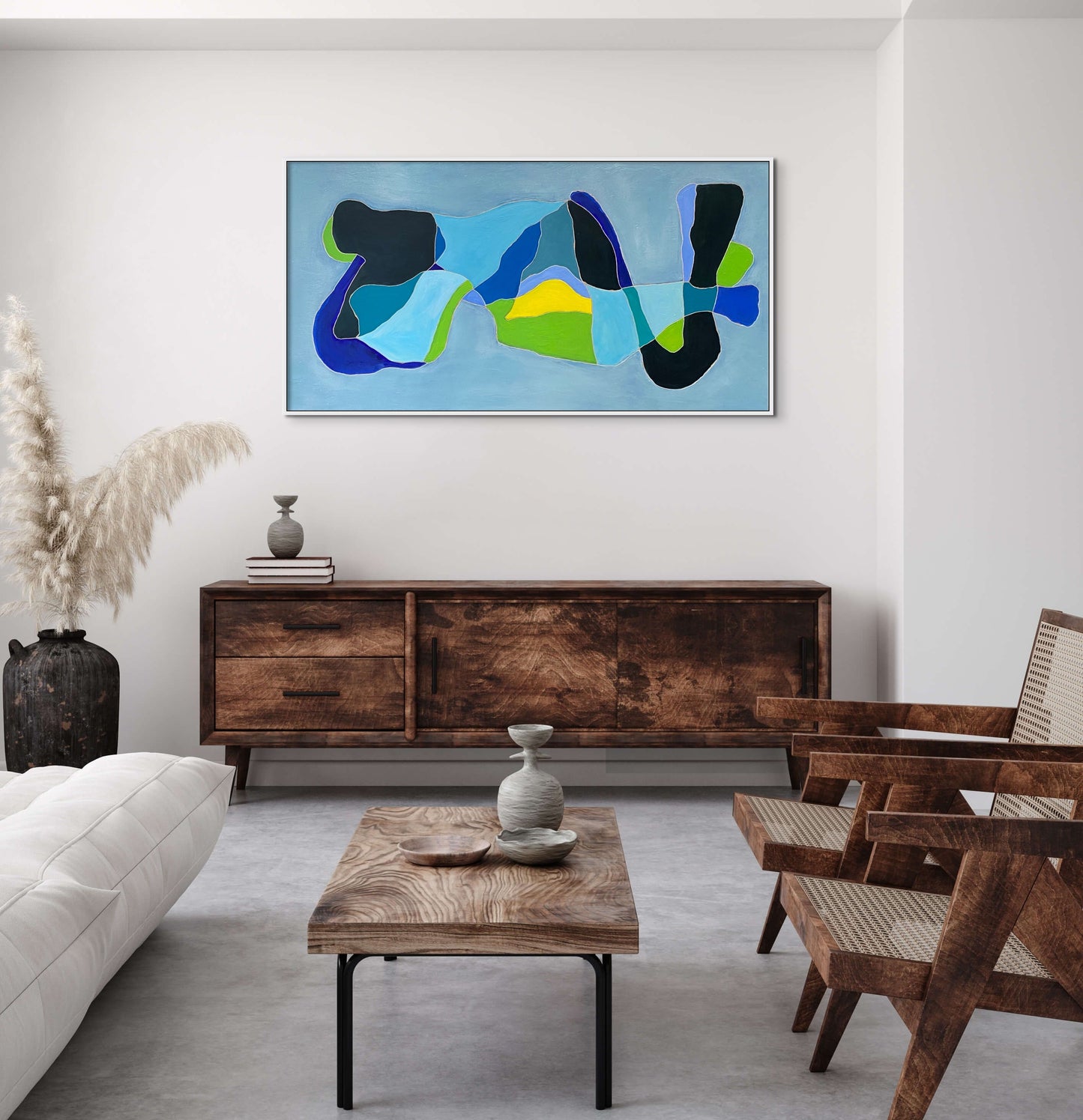 Blue Daze 80x150cm