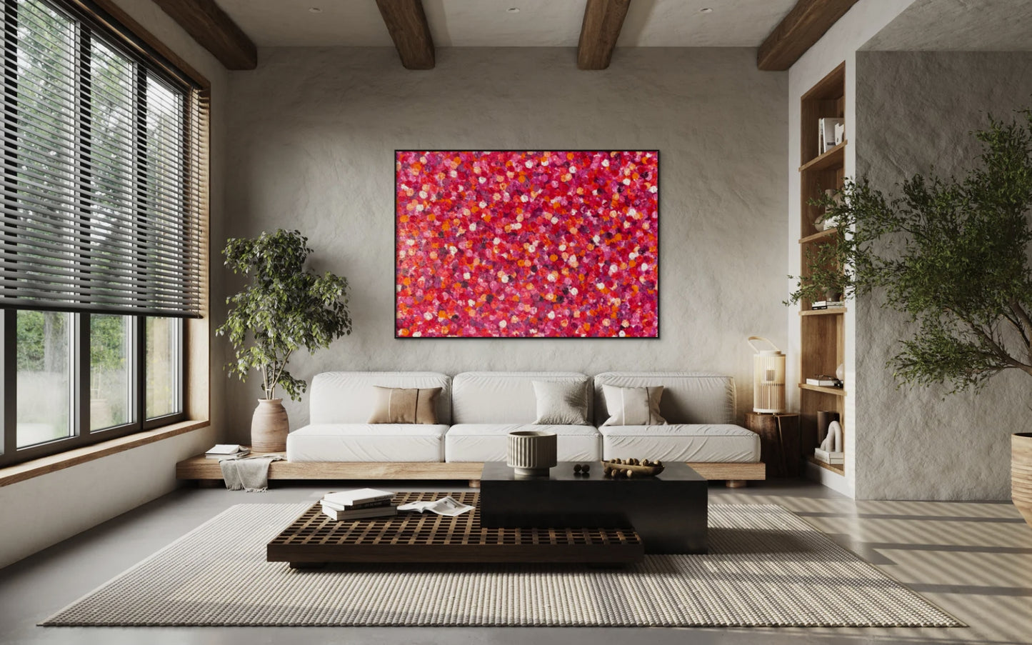 SOLD - Full Blossom 200x140cm