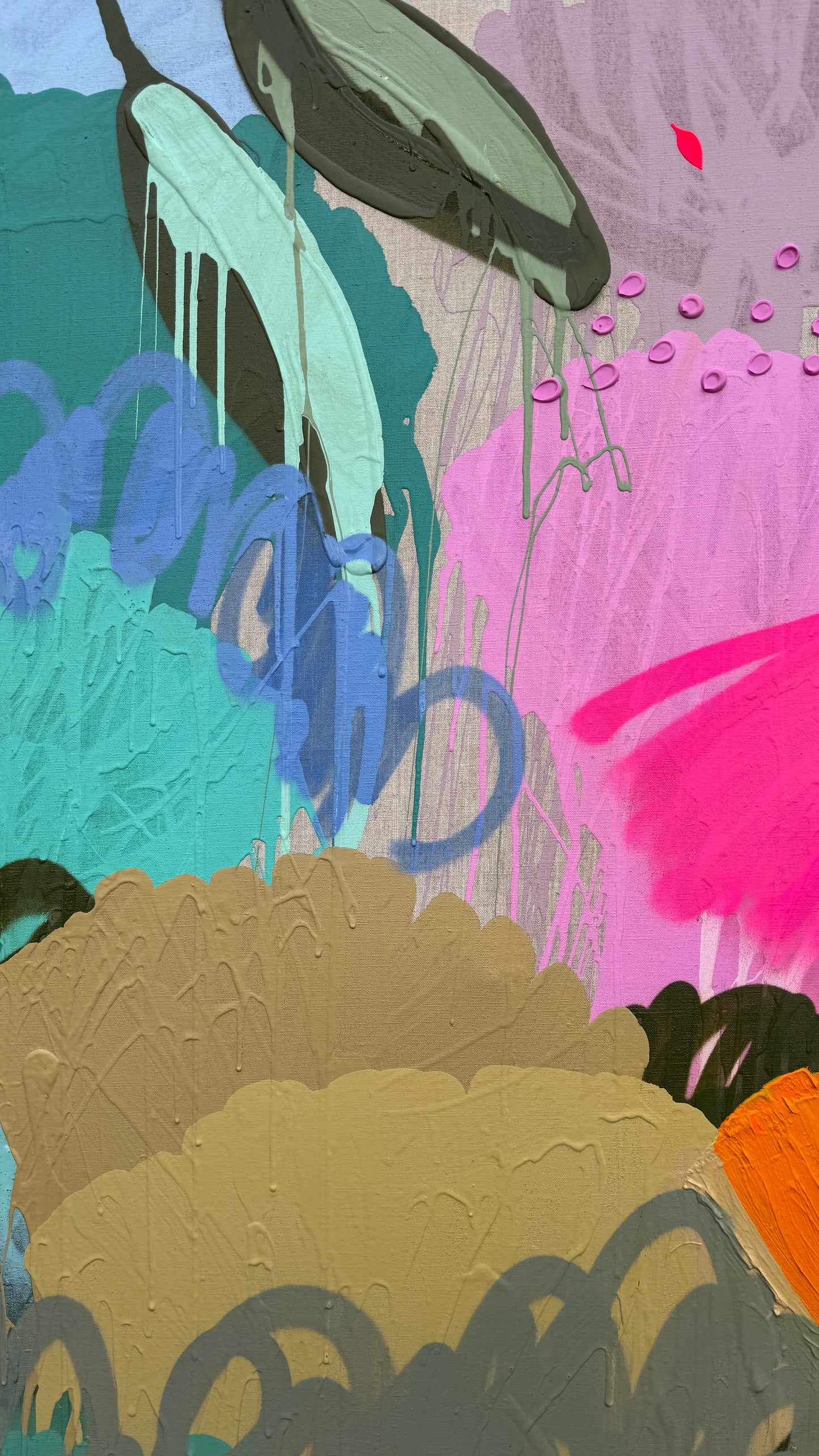 Wild Petal 163x163cm