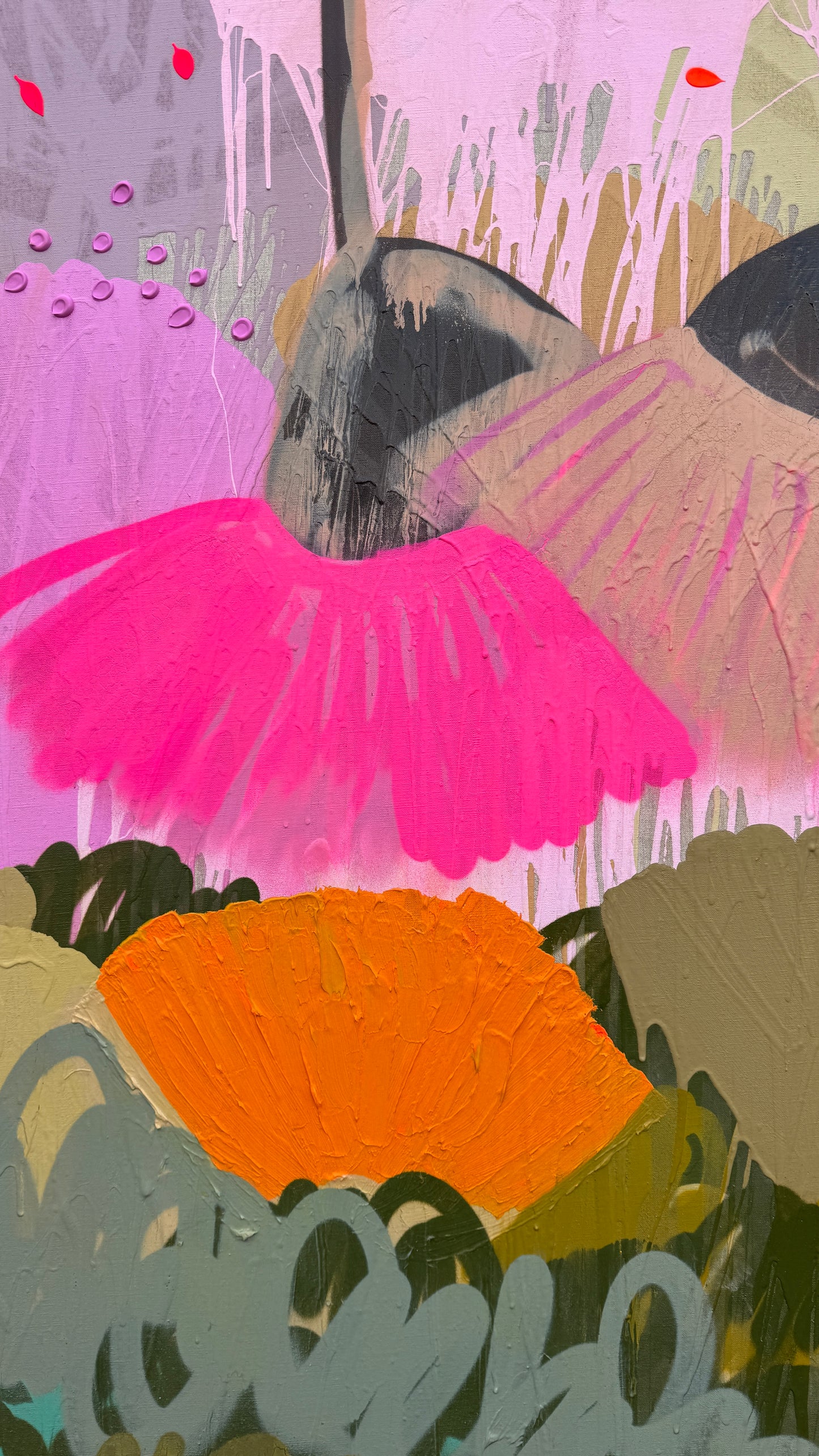 Wild Petal 163x163cm