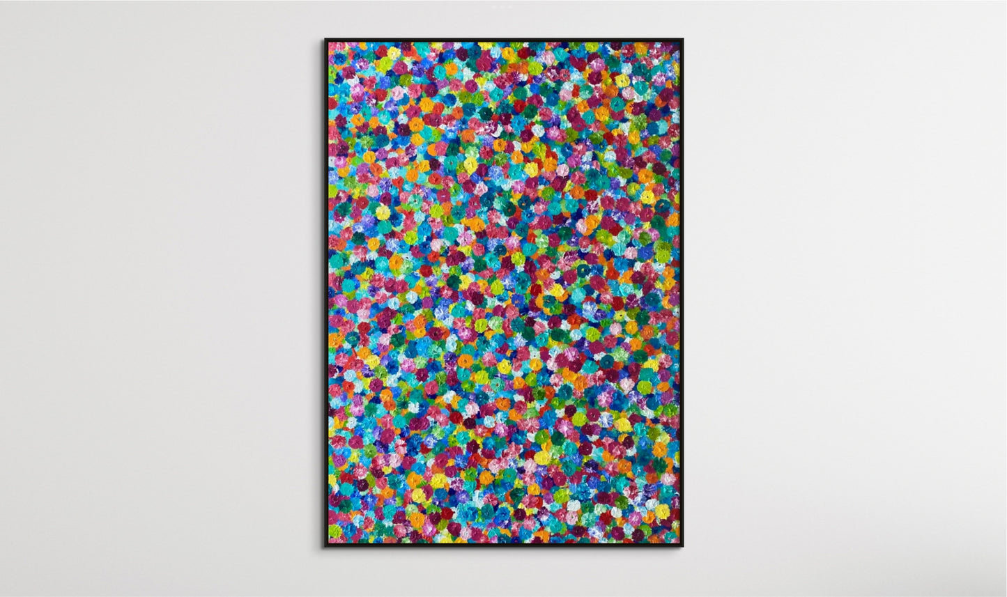 SOLD - Full Bud 200x140cm