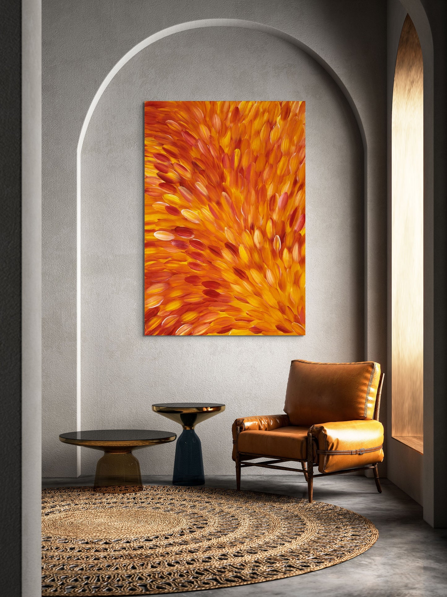 GLORIA PETYARRE - Bush Medicine Leaves 103x150cm