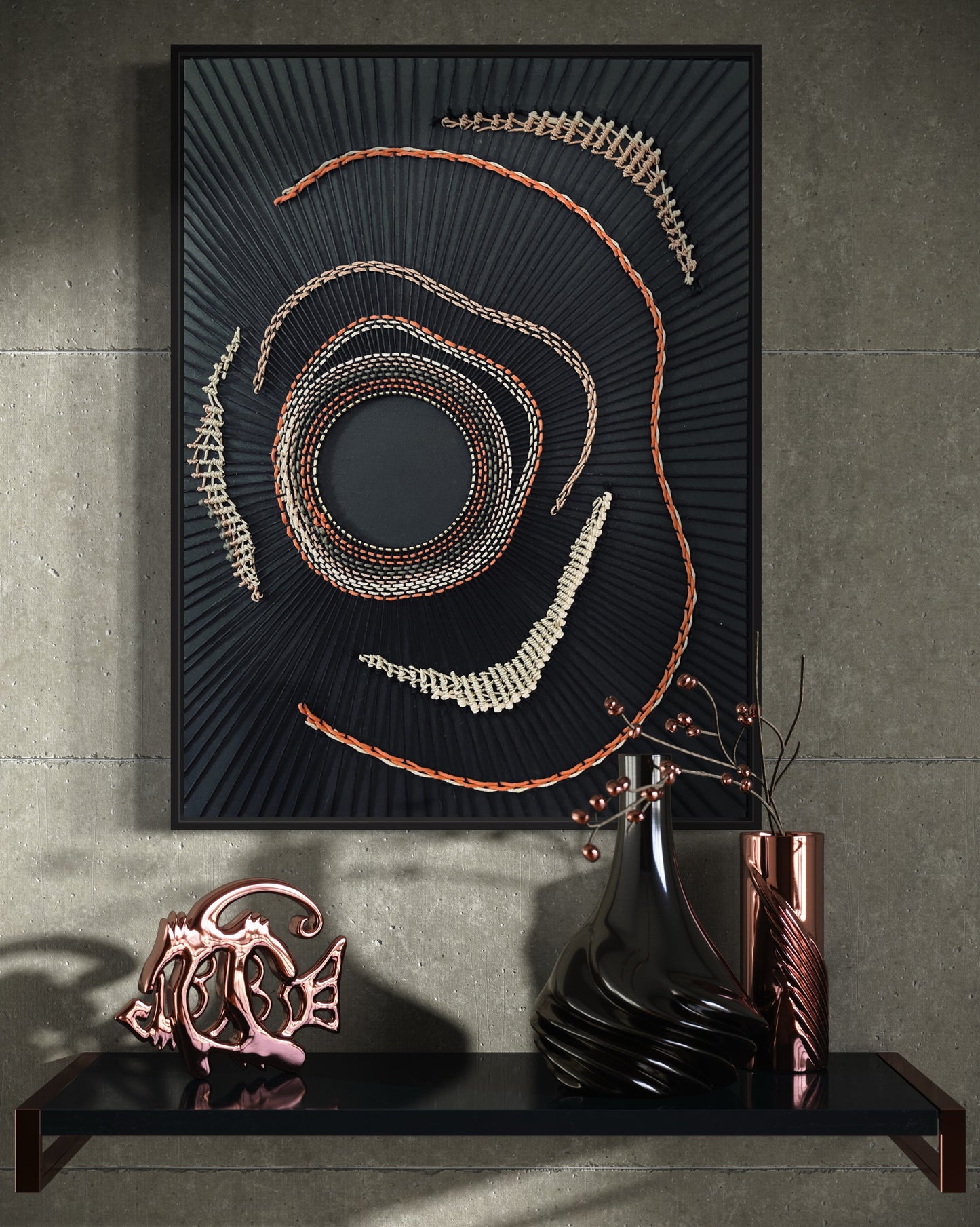 SOLD-Fire Within 95x70cm