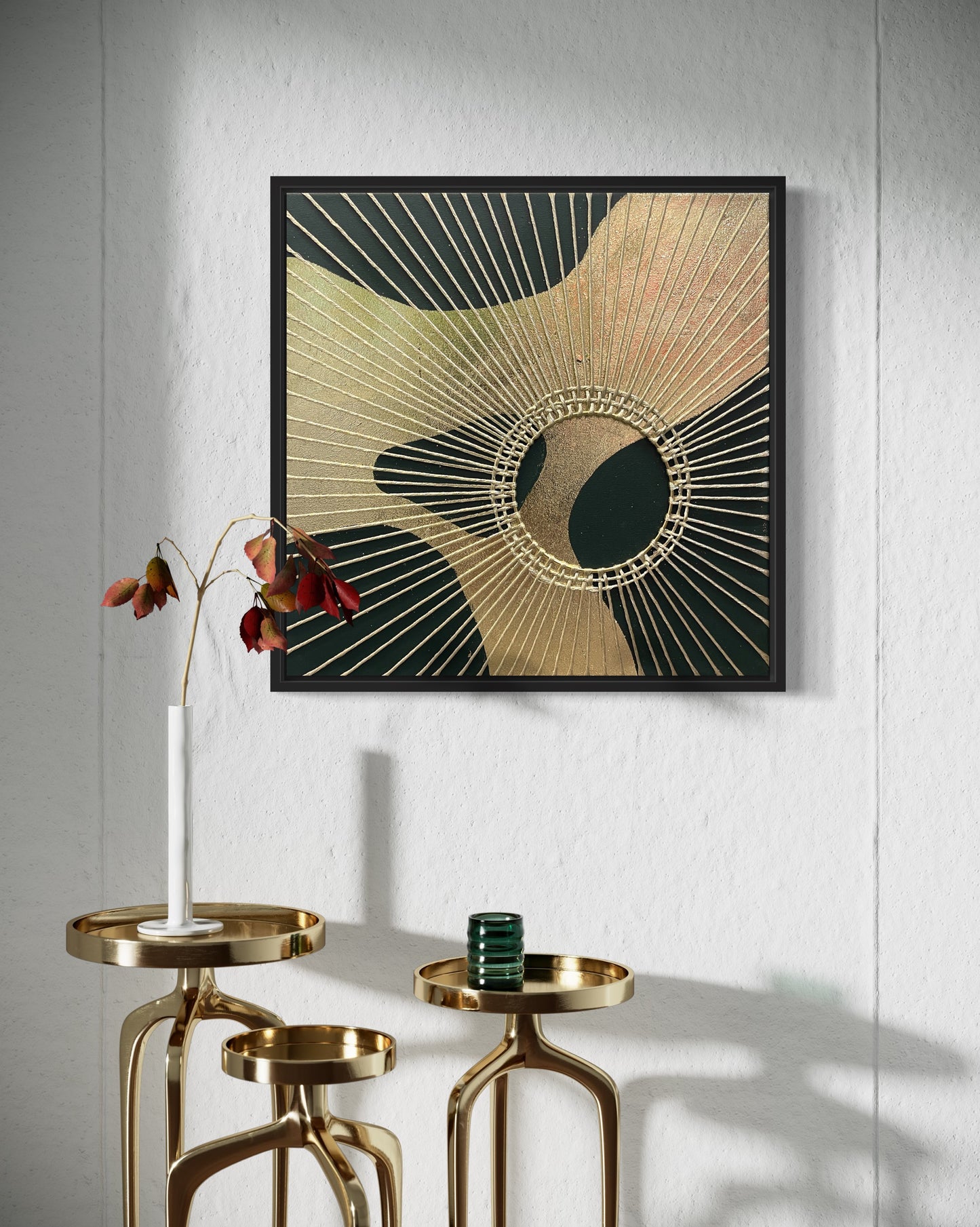 SOLD - Earth Elements II 45x45cm