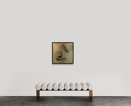 SOLD - Earth Elements III 45x45cm