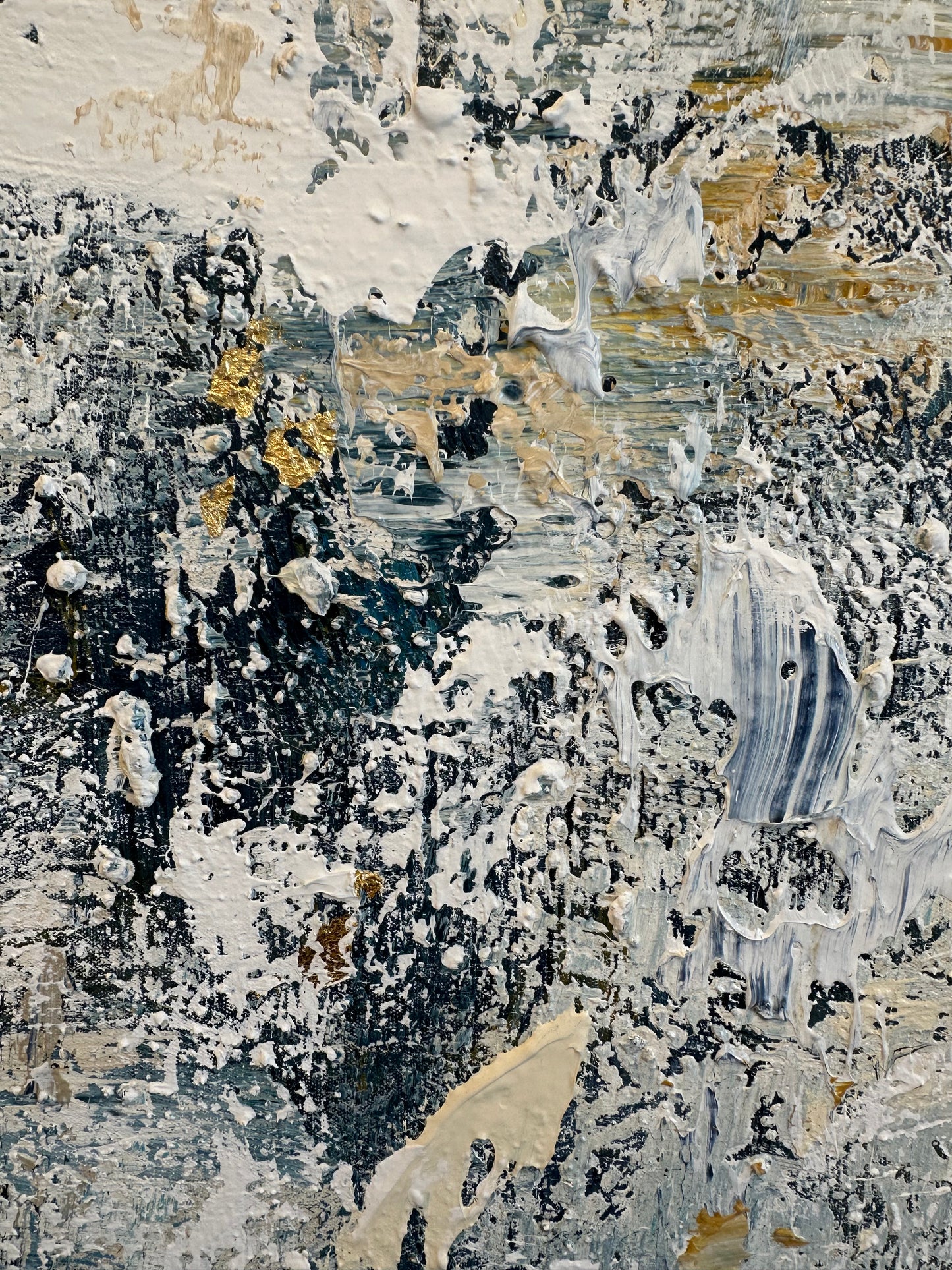SOLD- Looking Through Ocean Breeze 150x280cm