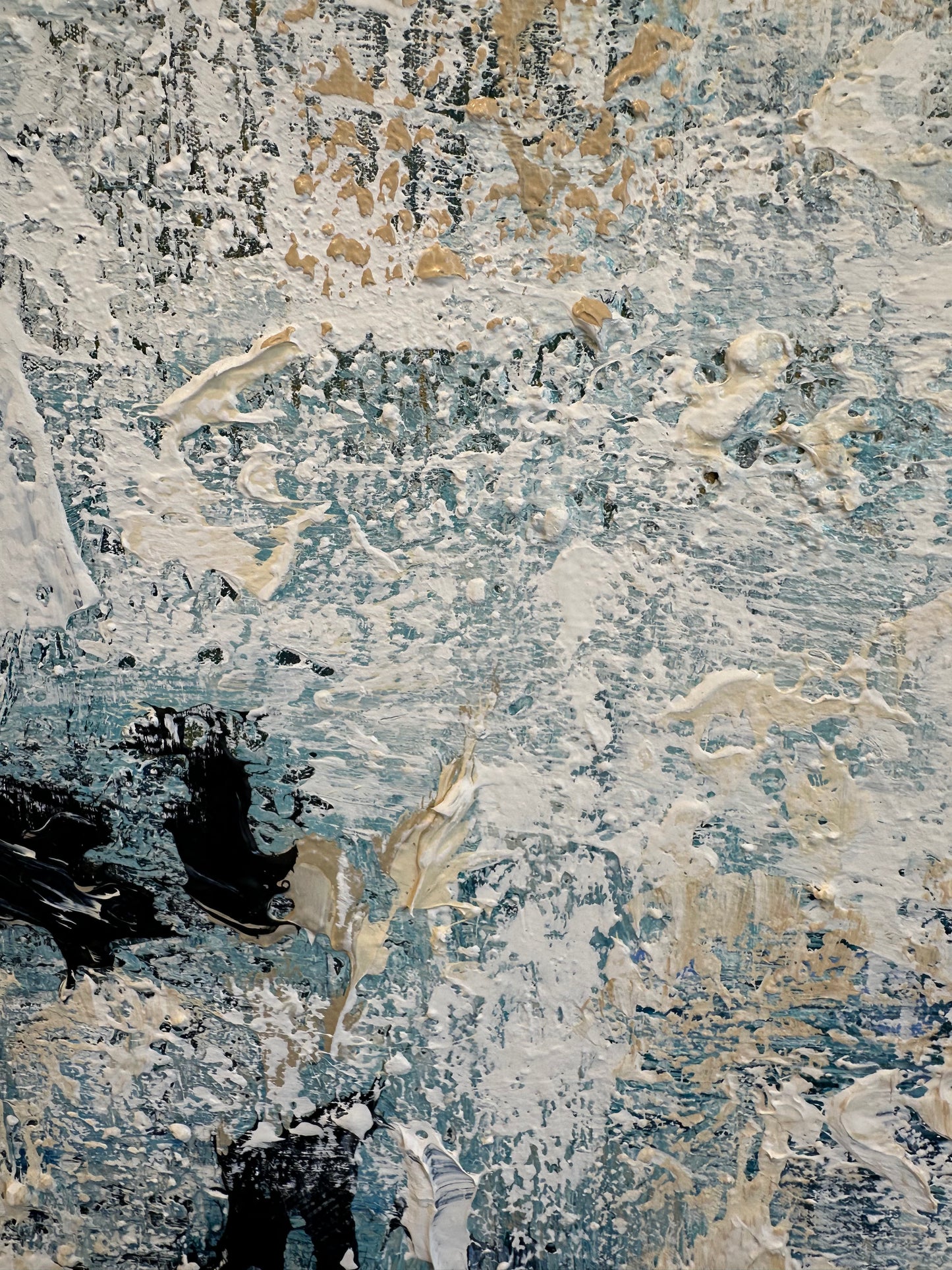 SOLD- Looking Through Ocean Breeze 150x280cm