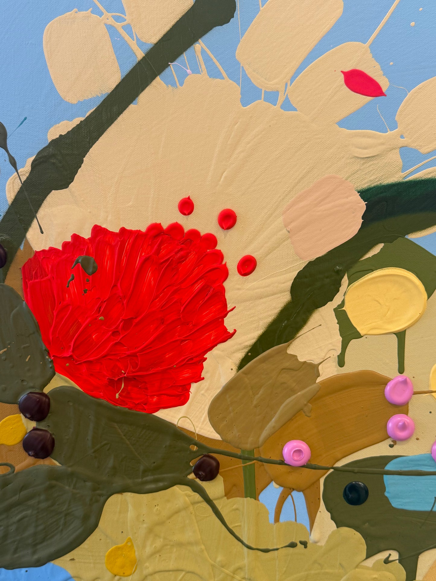 Mr Flowers 152x122cm