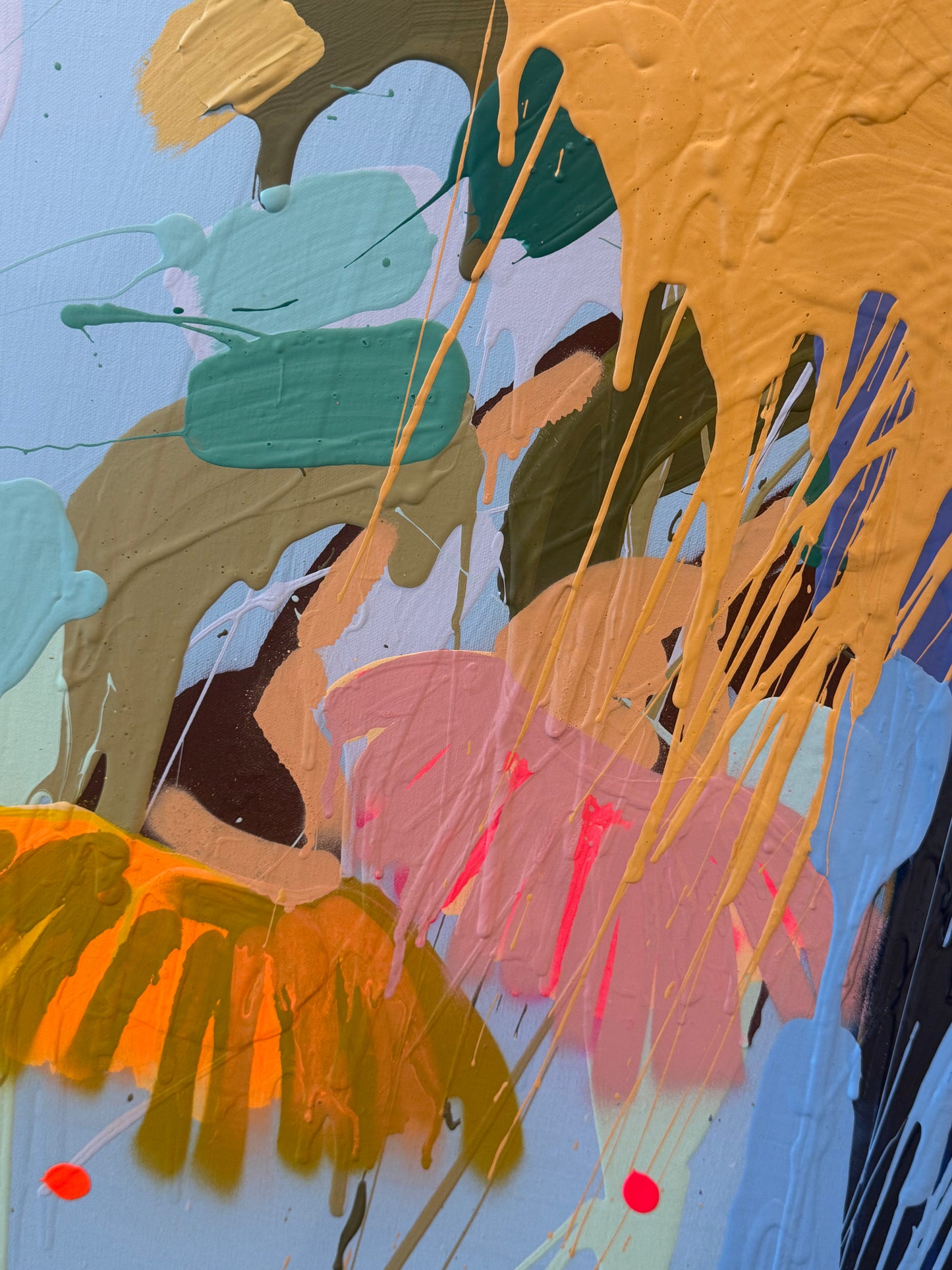Mr Flowers 152x122cm