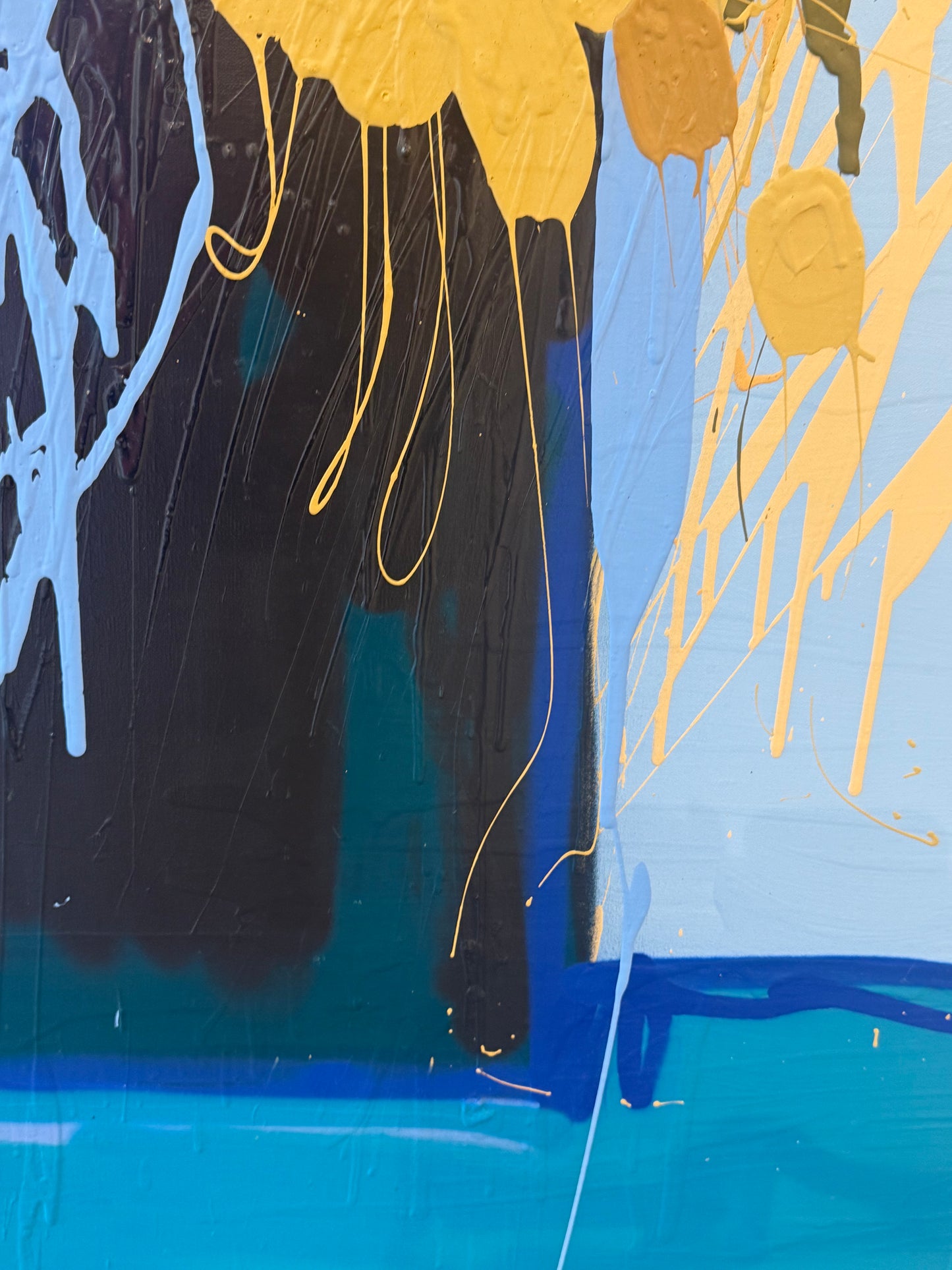 Mr Flowers 152x122cm