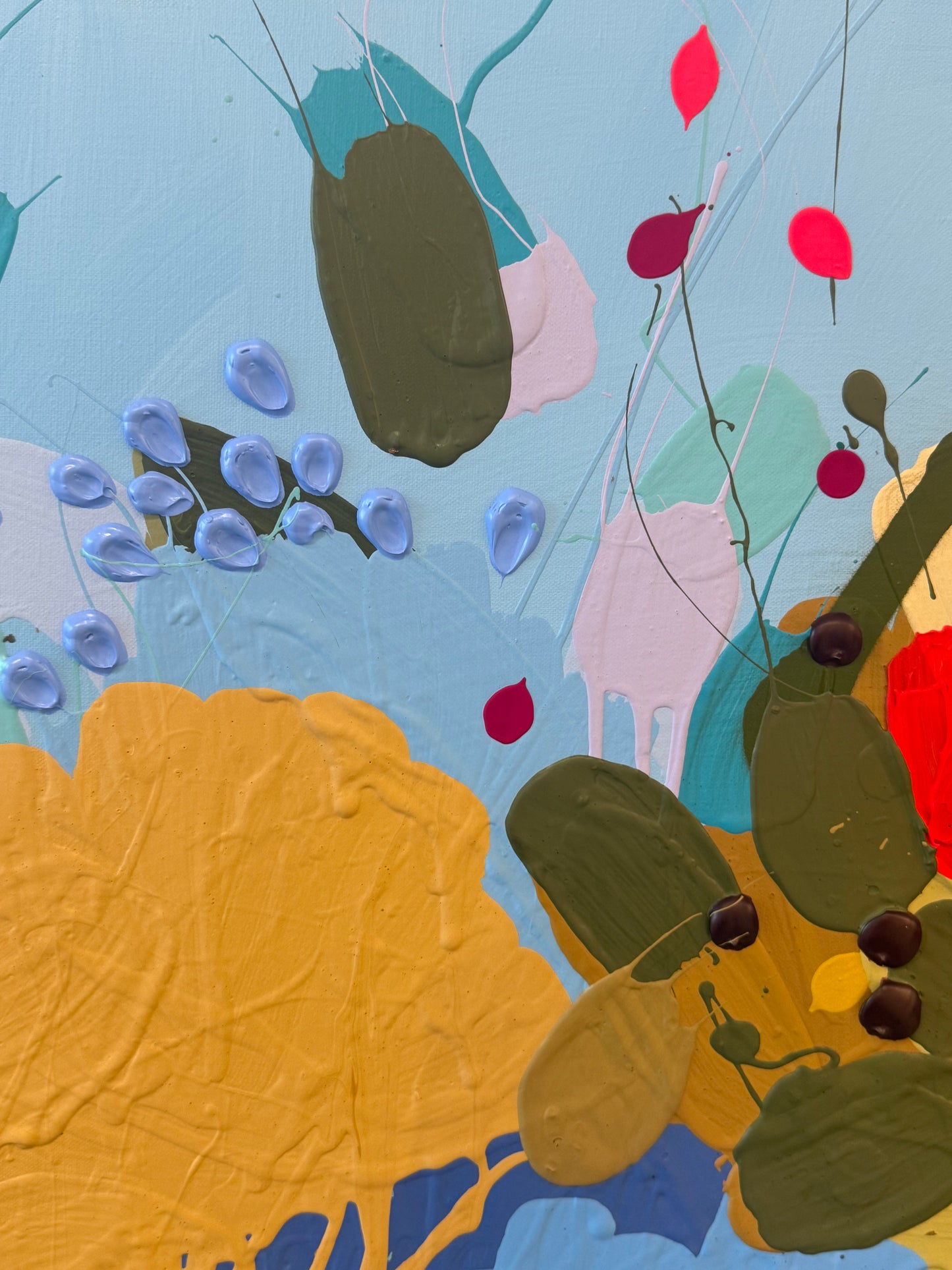 Mr Flowers 152x122cm