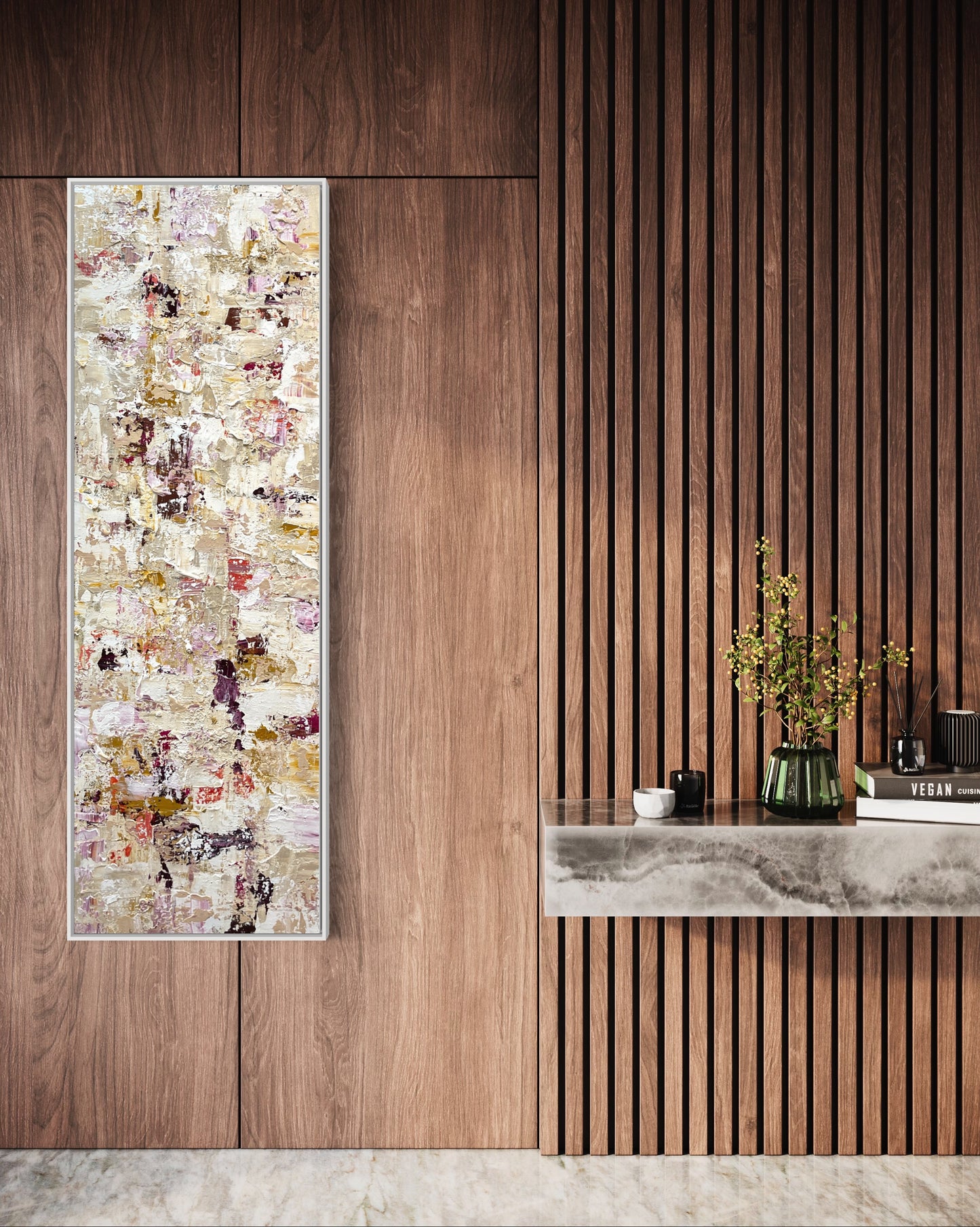 SOLD - Looking Through Summer Sunset 183x60cm