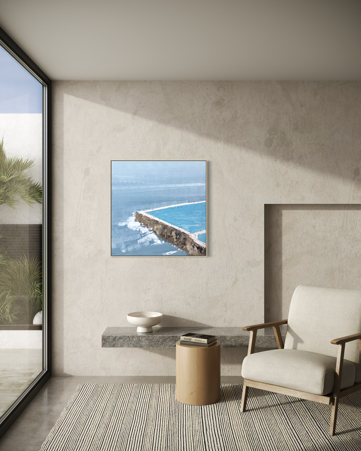 Bondi Iceberg 84x84cm