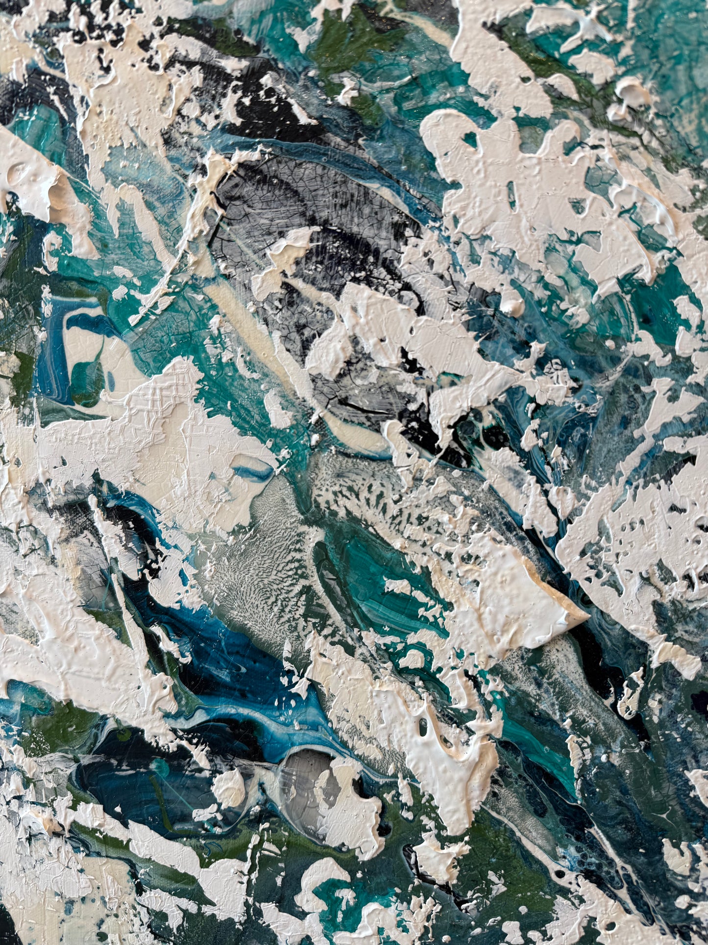 Looking Through Aerial View 90x220cm