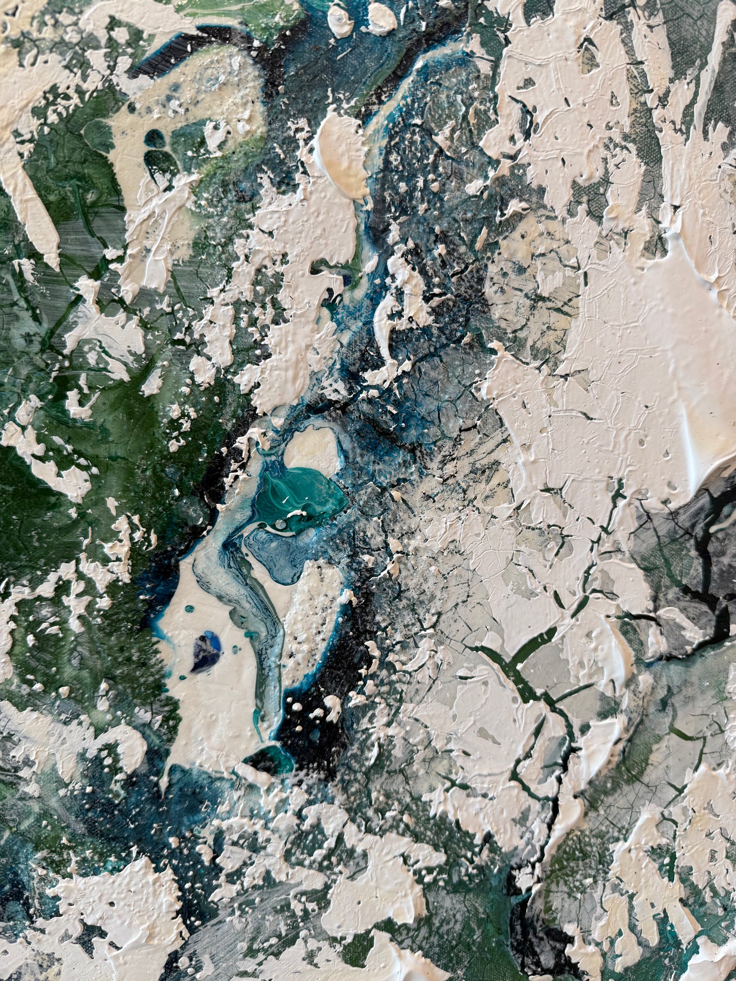 Looking Through Aerial View 90x220cm
