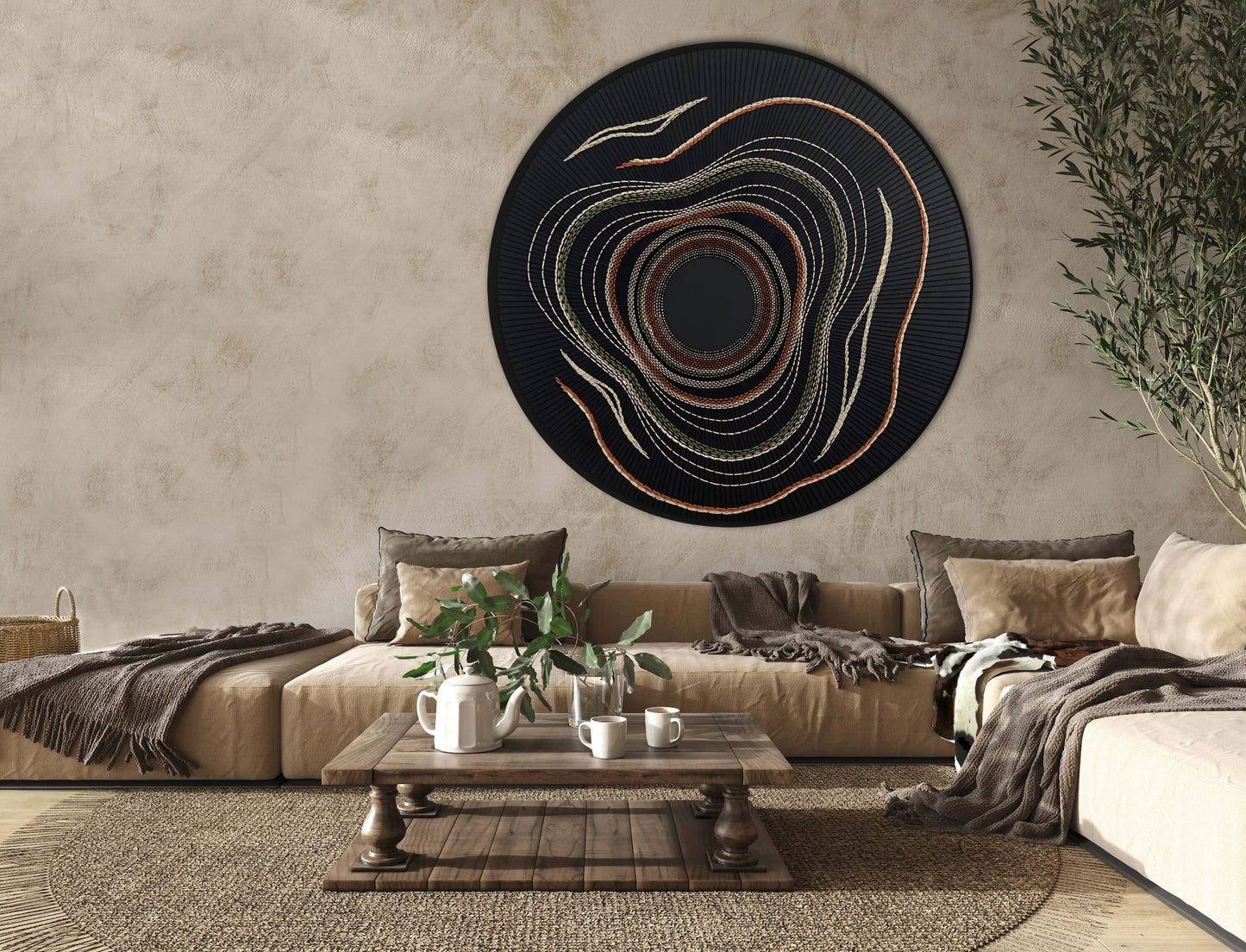 SOLD - Resting Earth 150cm