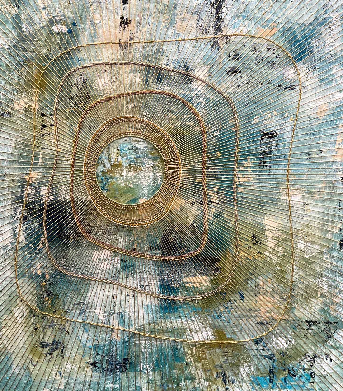 SOLD - Tranquil Waters 150x170cm