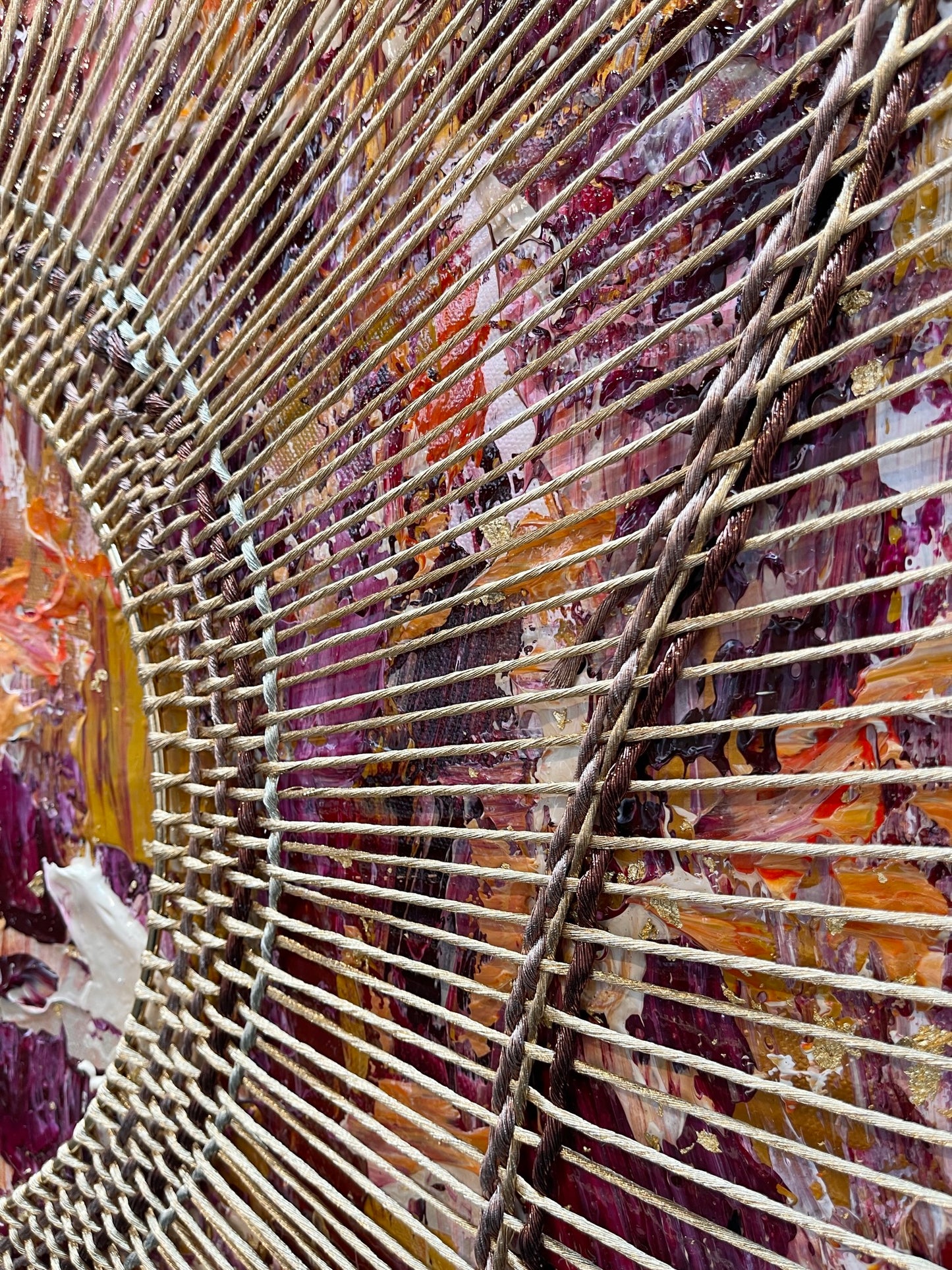 SOLD -Unearthing Elegance 180x150cm