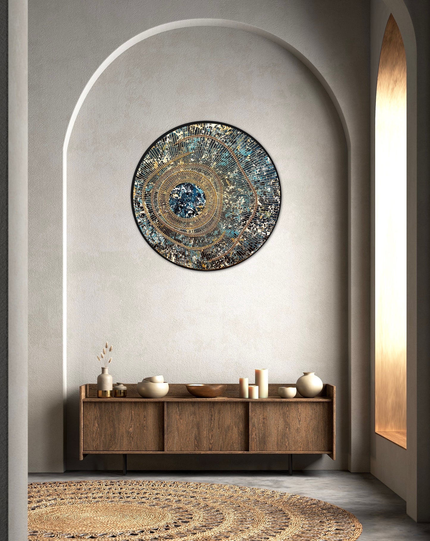 SOLD - Deep Reflections 100cm