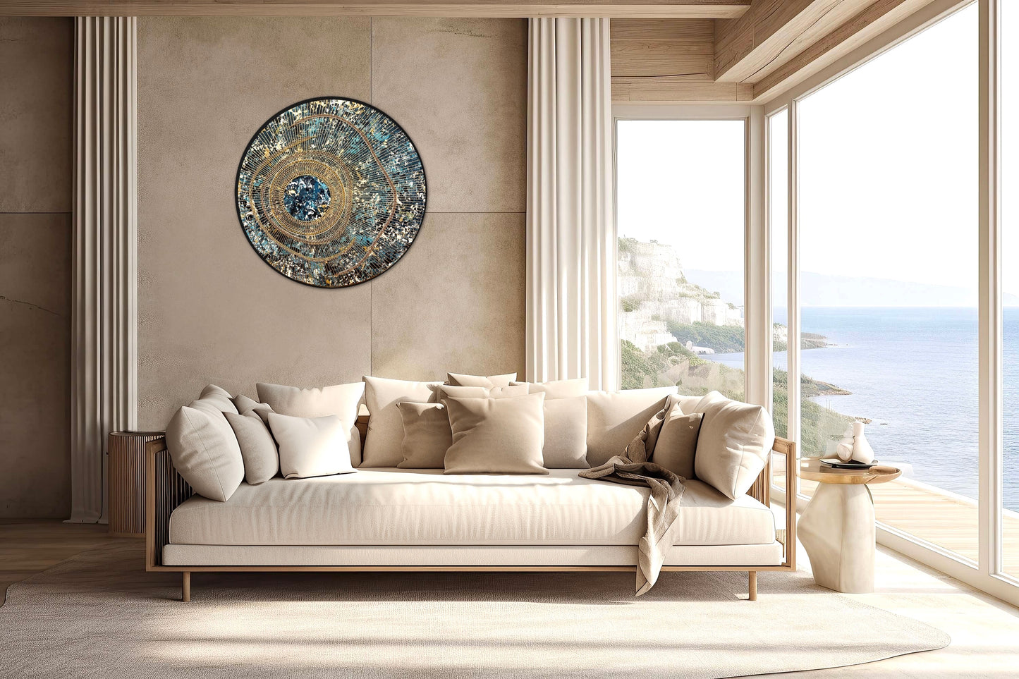 SOLD - Deep Reflections 100cm