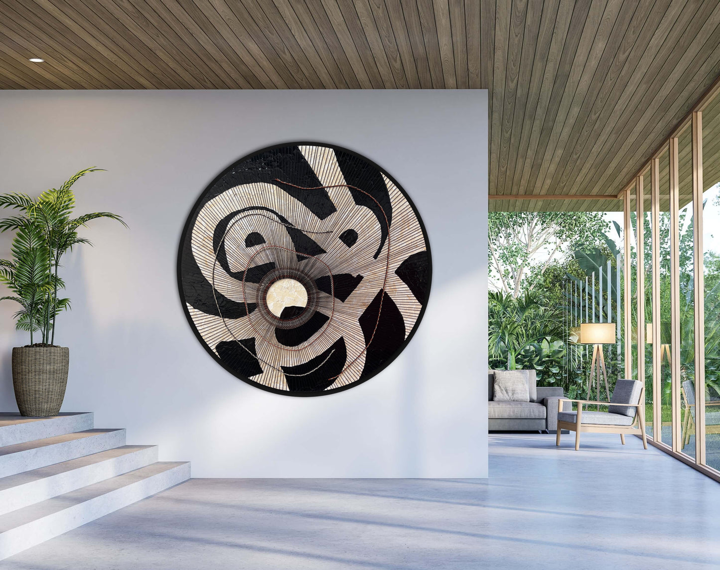 SOLD - Entwined In Harmony 180cm