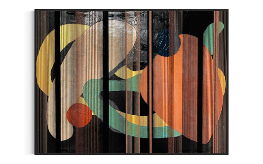 SOLD - Entwined Elements I 180x240cm