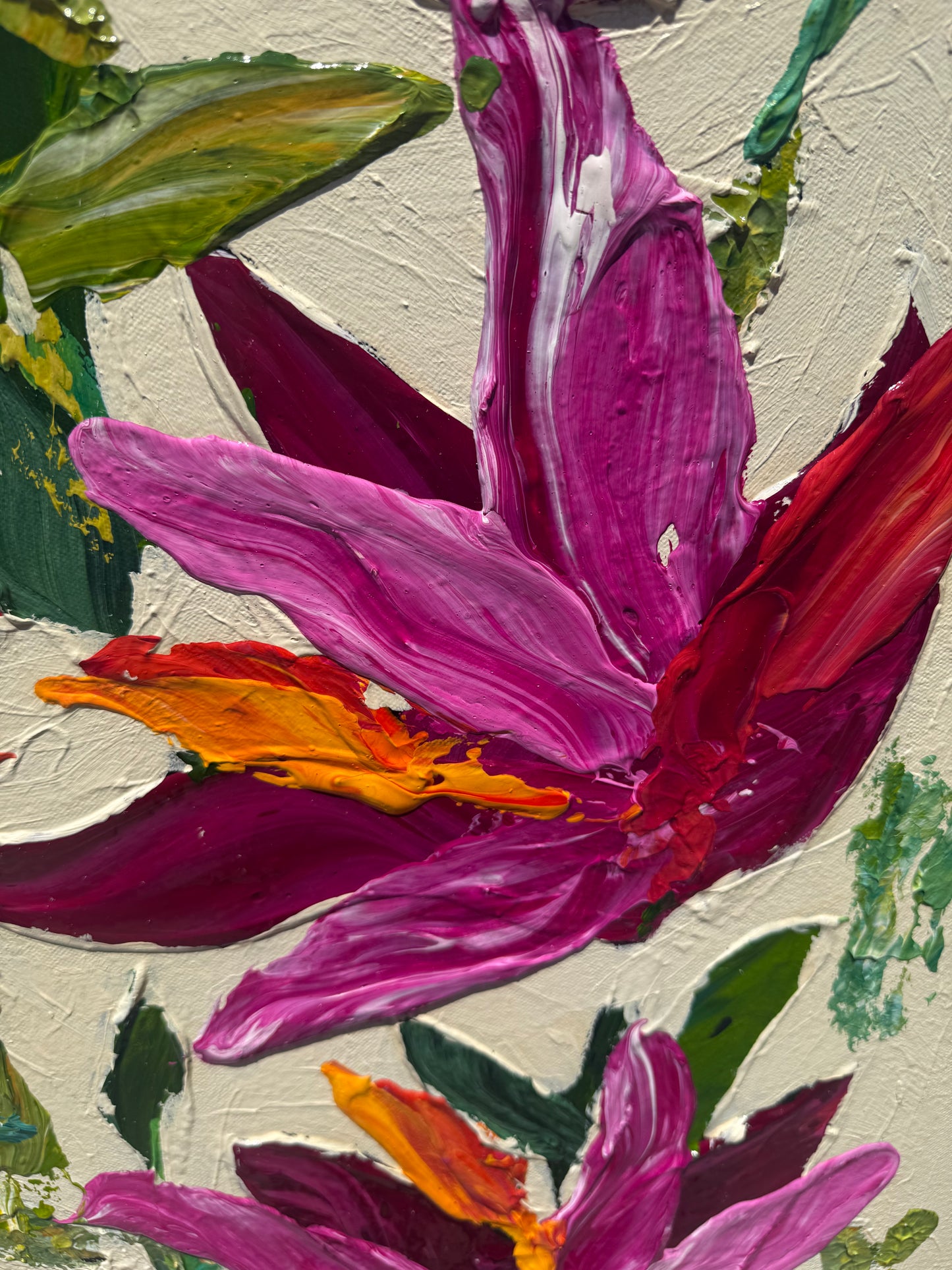 Tropicana in Full Bloom 165x100cm