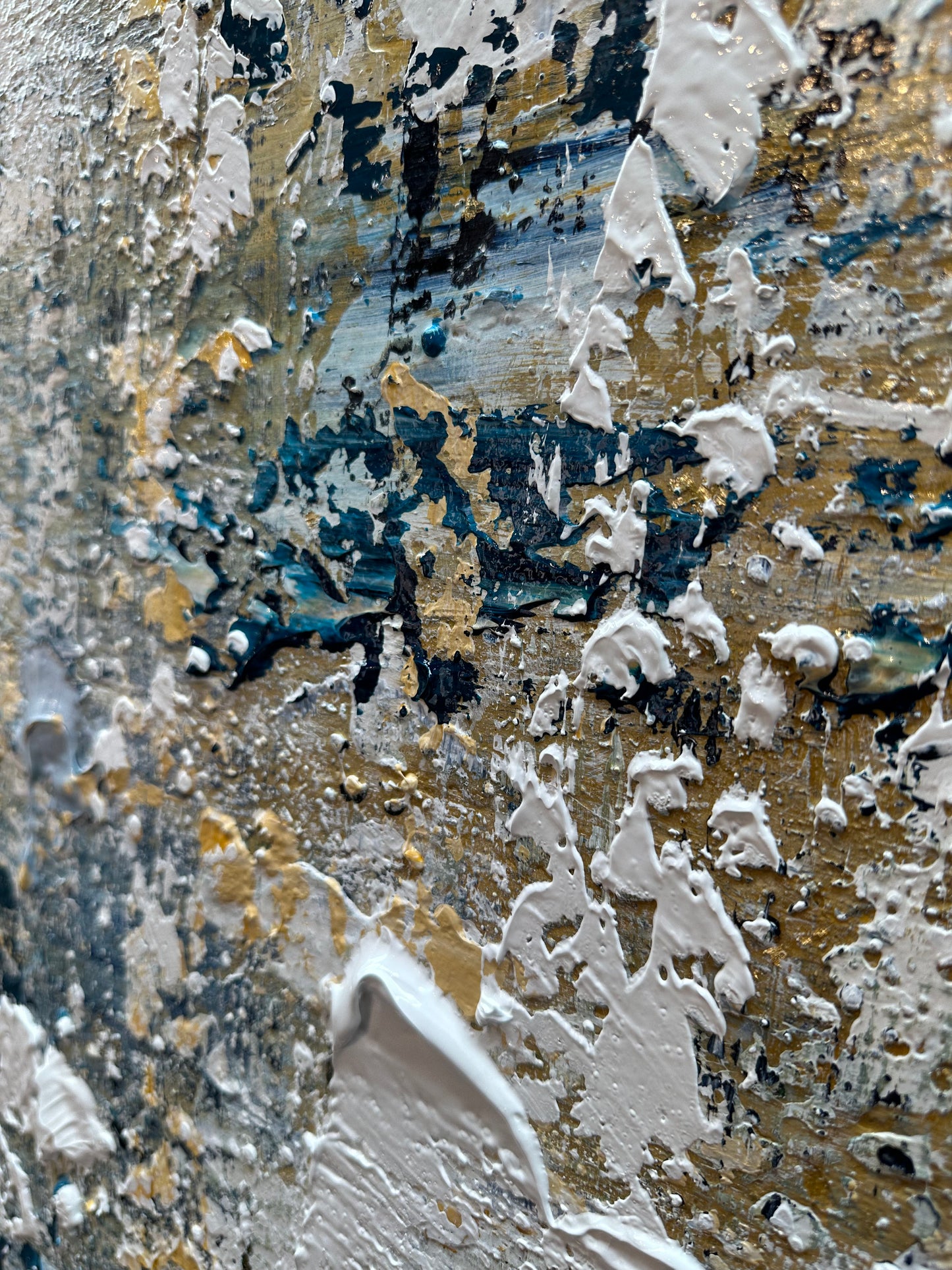 SOLD - Looking Through The Alps 180x180cm