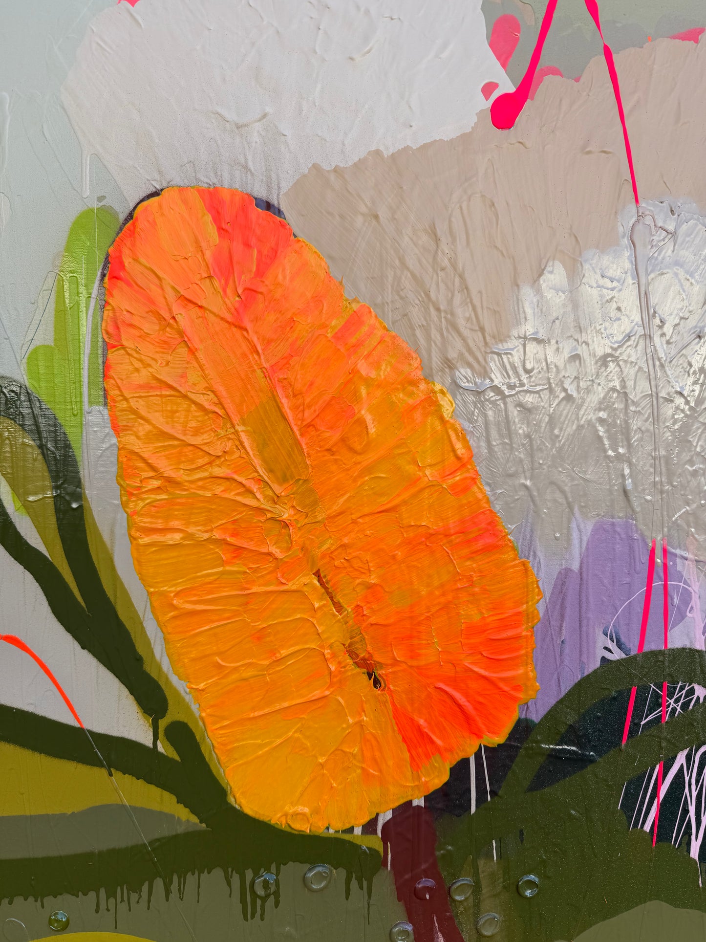 Garden Dreaming 122x122cm