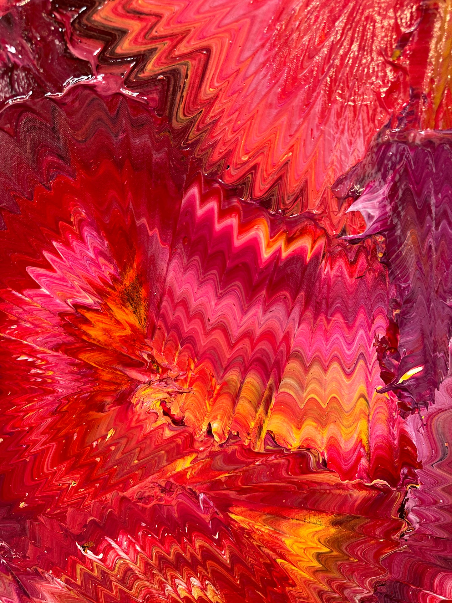 SOLD -Passions Dance 180x200cm