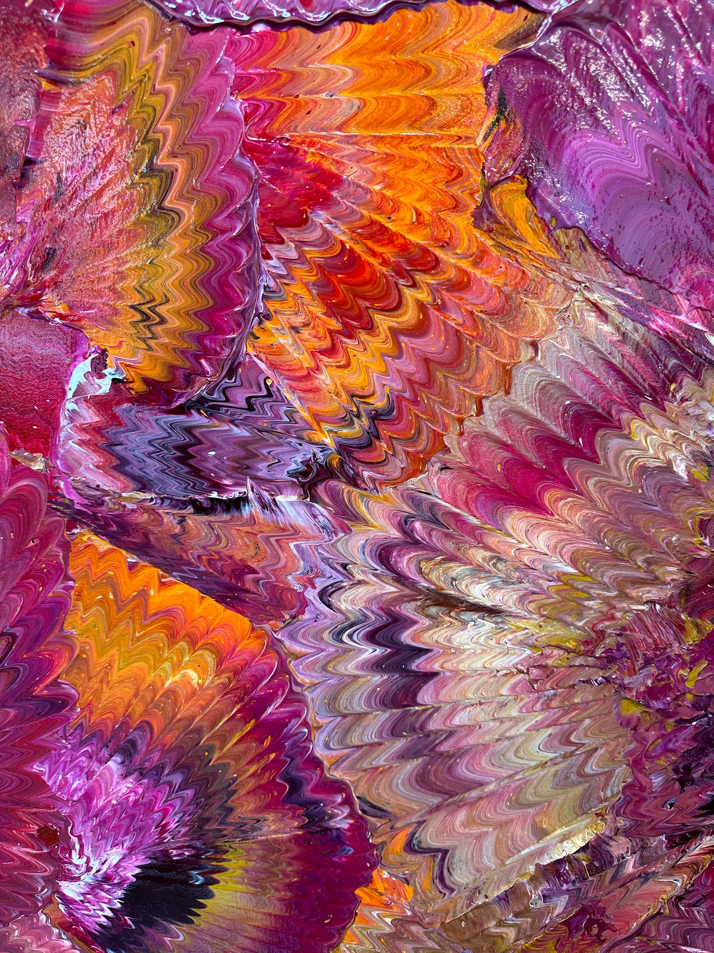 SOLD -Passions Dance 180x200cm