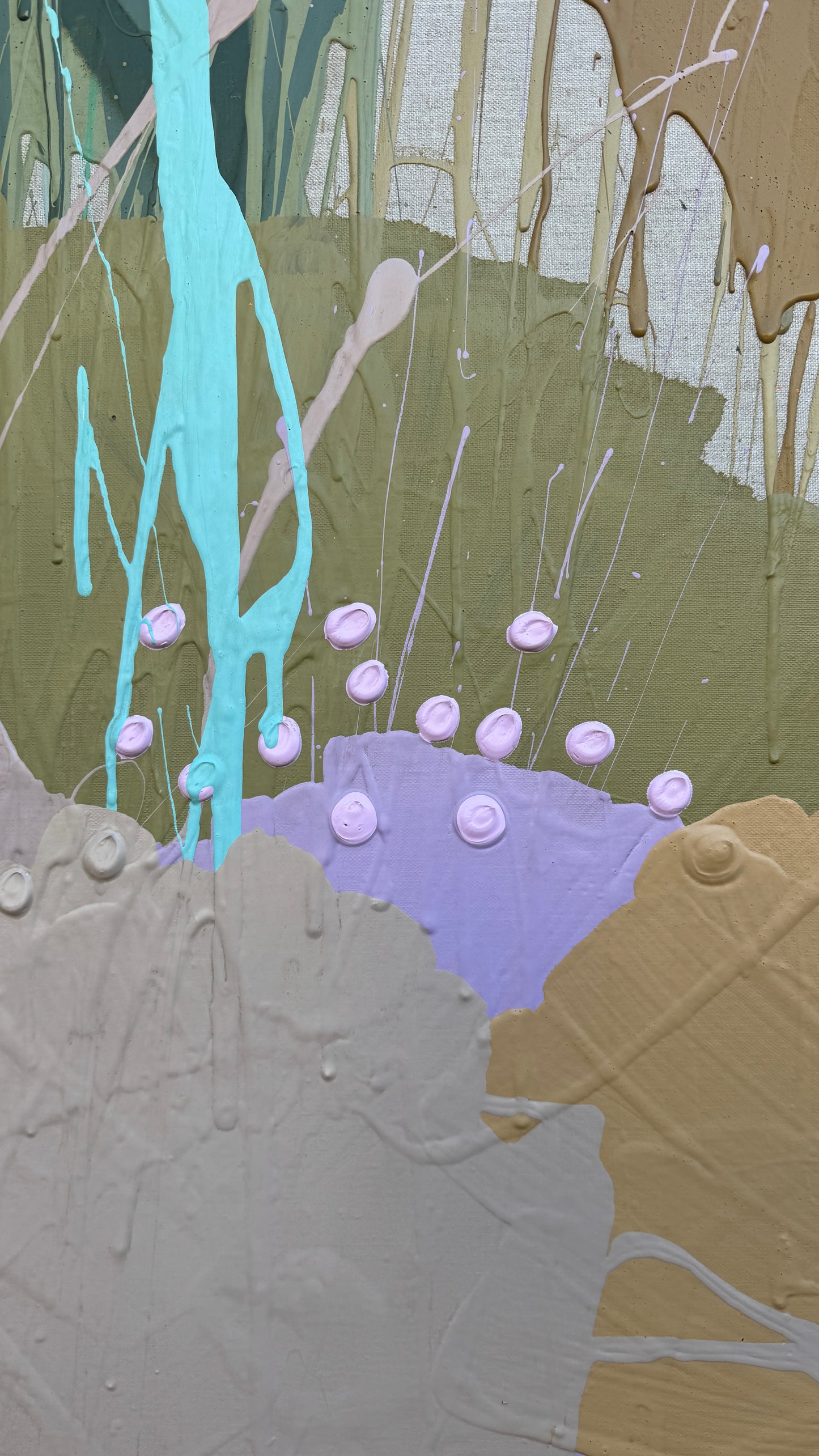 Natures Flowers 140x240cm