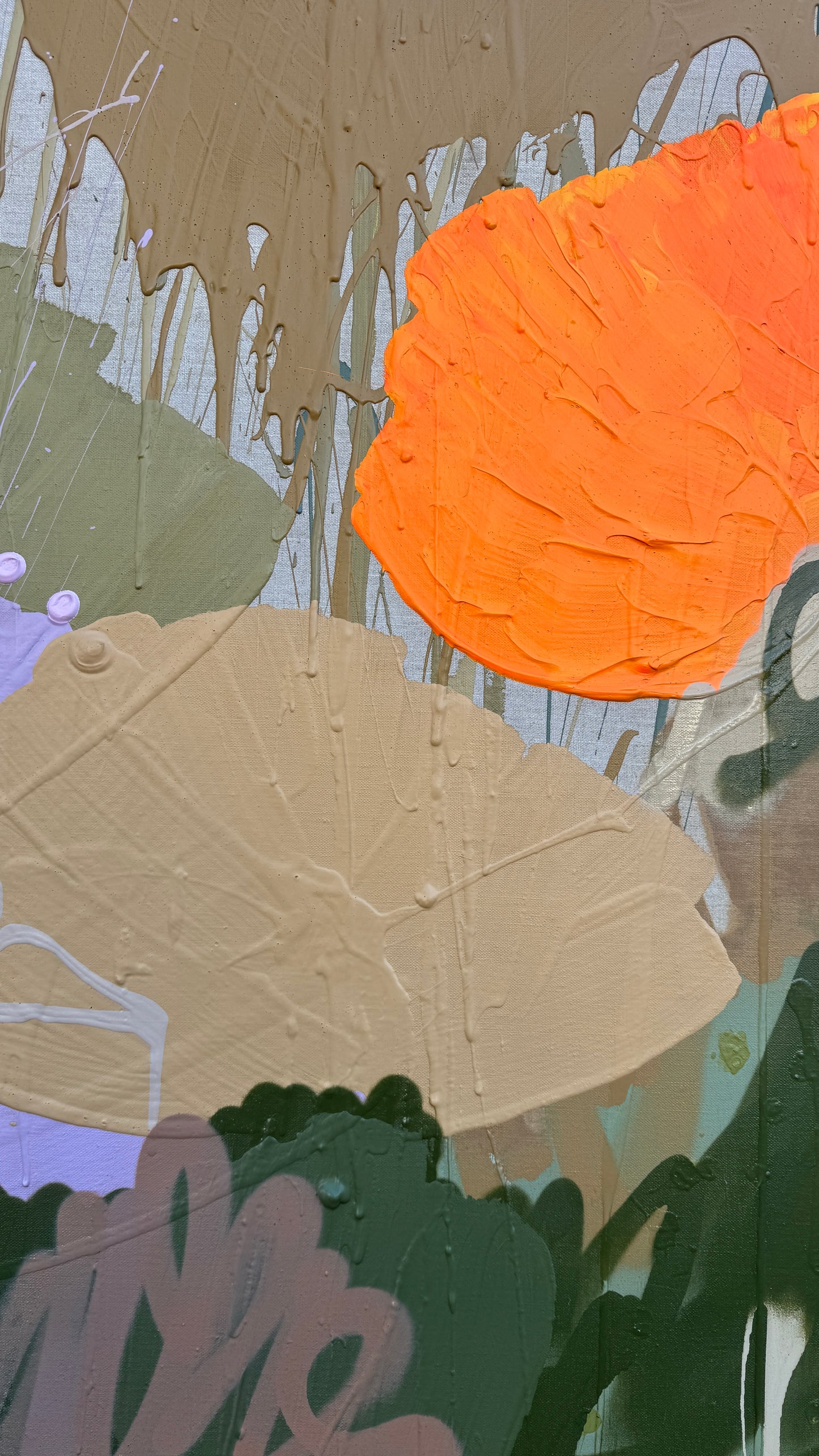Natures Flowers 140x240cm