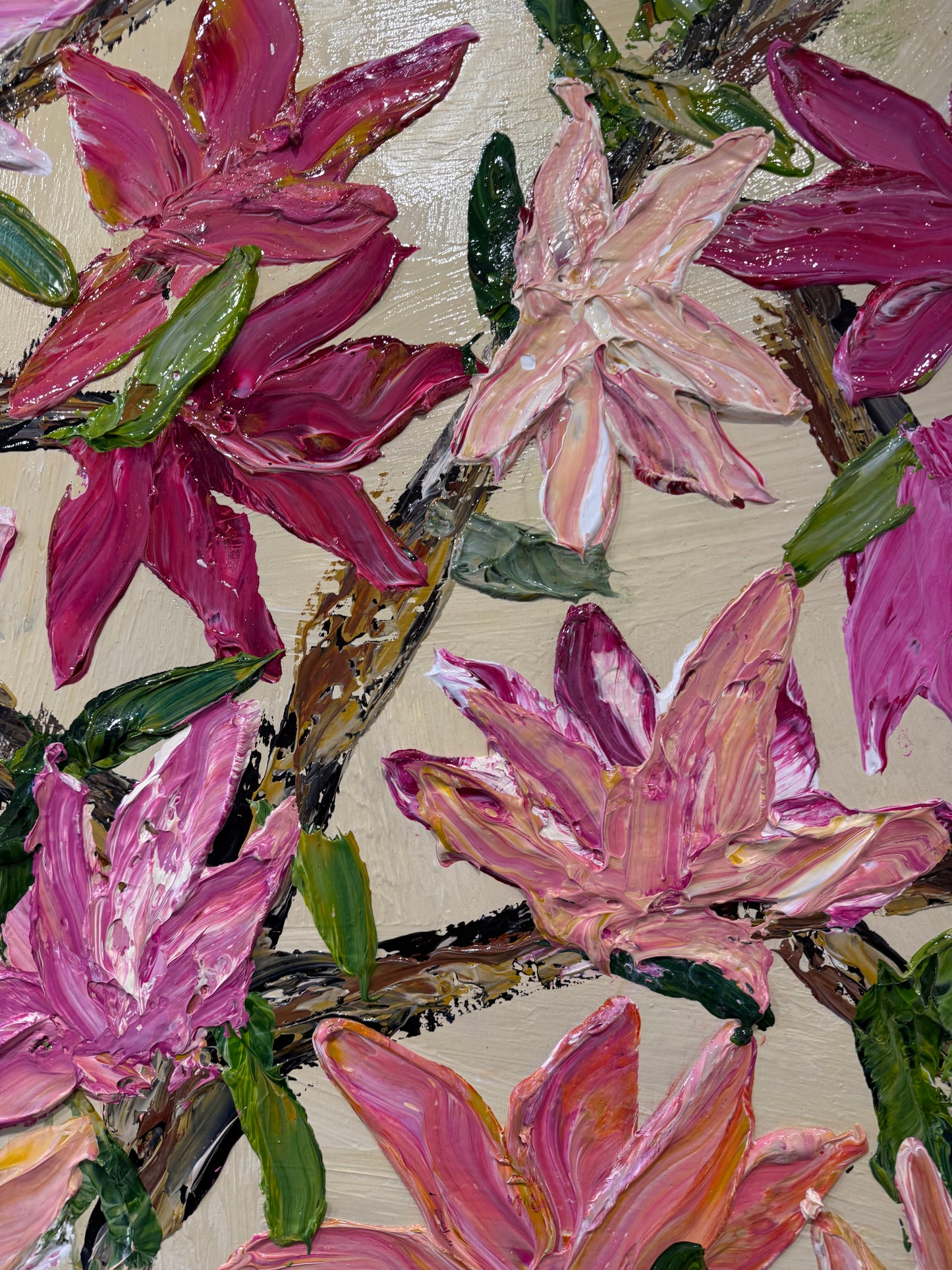 My Magnolia 200x200cm