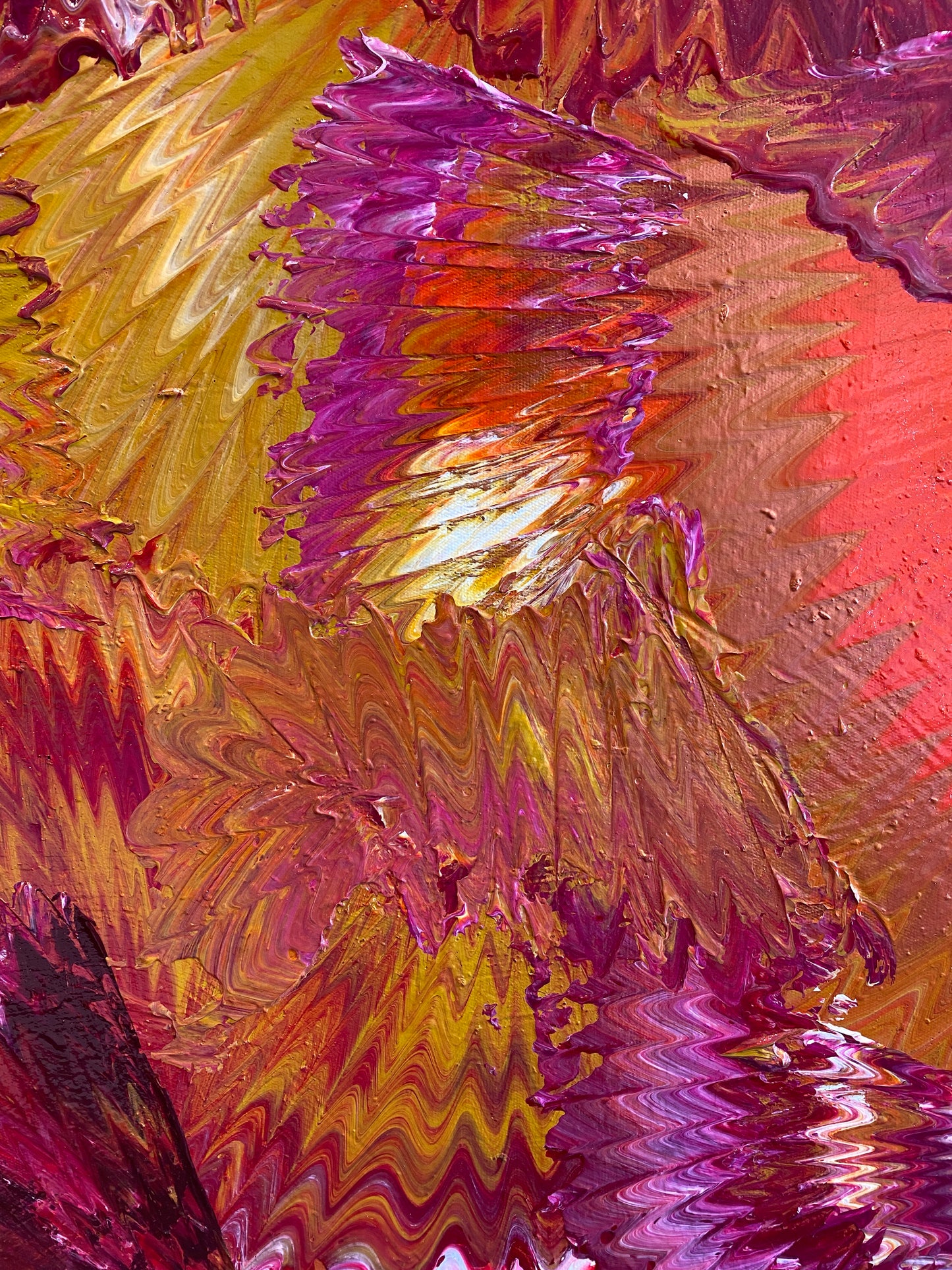 Passions Dance II 150x150cm
