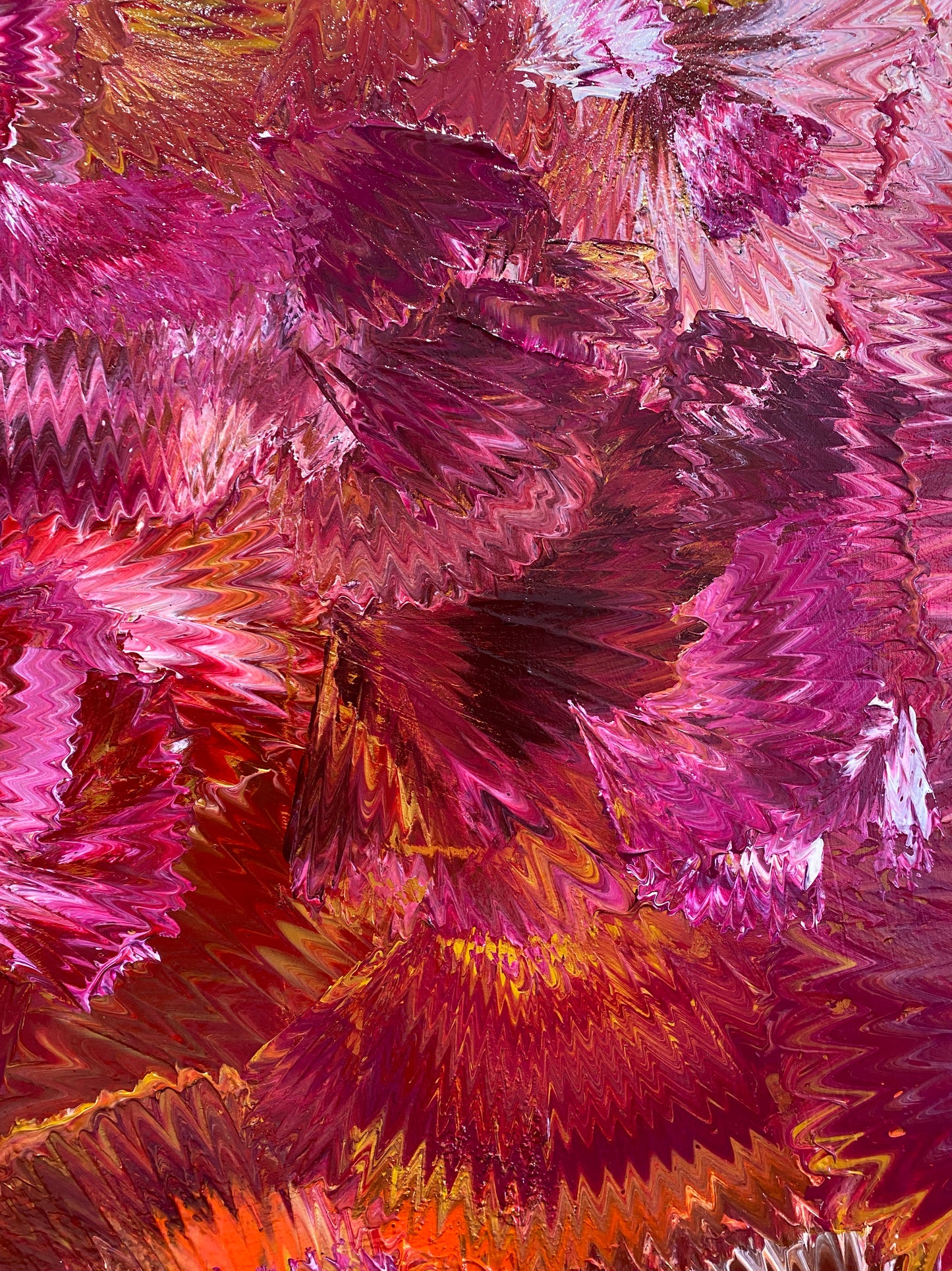 Passions Dance II 150x150cm