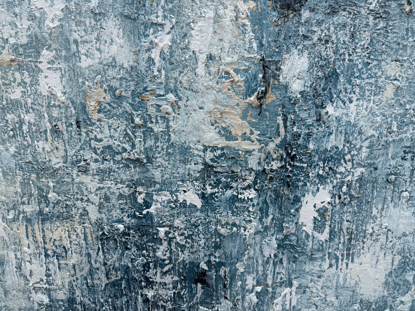 Looking Through Winter Rain 160x180cm