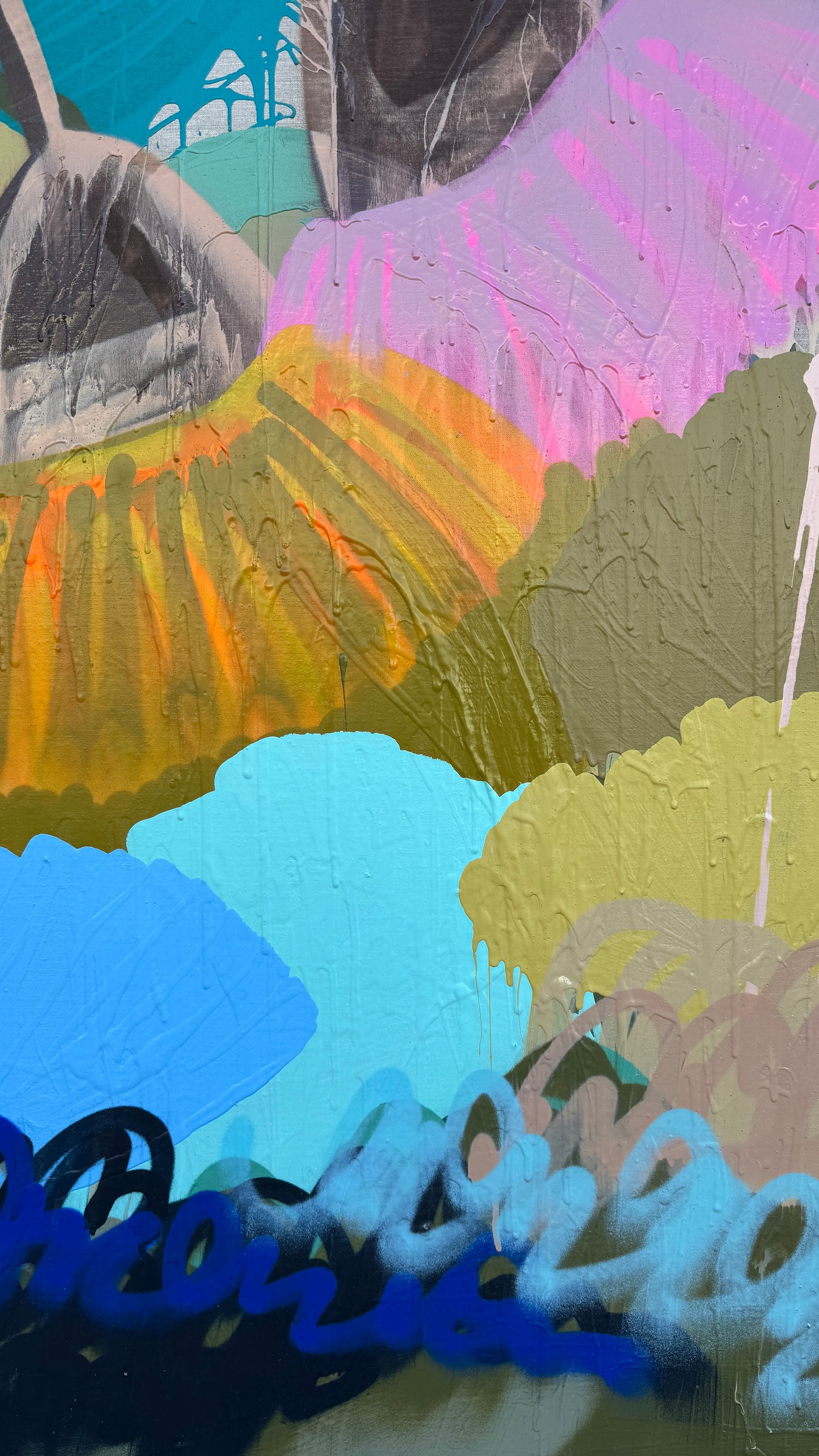 Some Days I want to Sail Away 143x243cm
