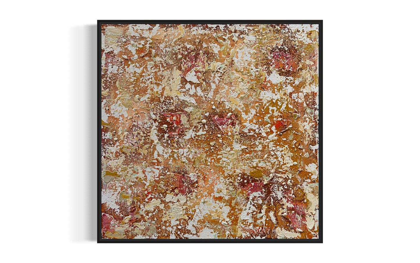 Looking Through Golden Sunset 76x76cm