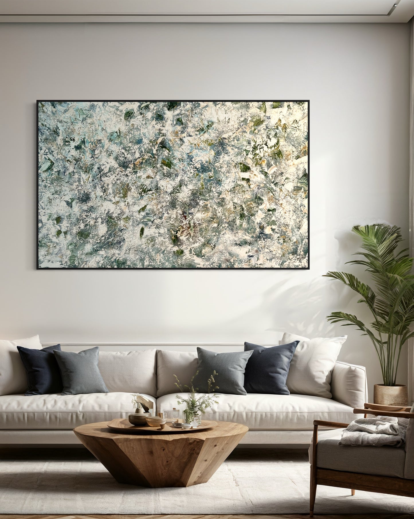 SOLD-Looking Through Distant Water 150x240cm