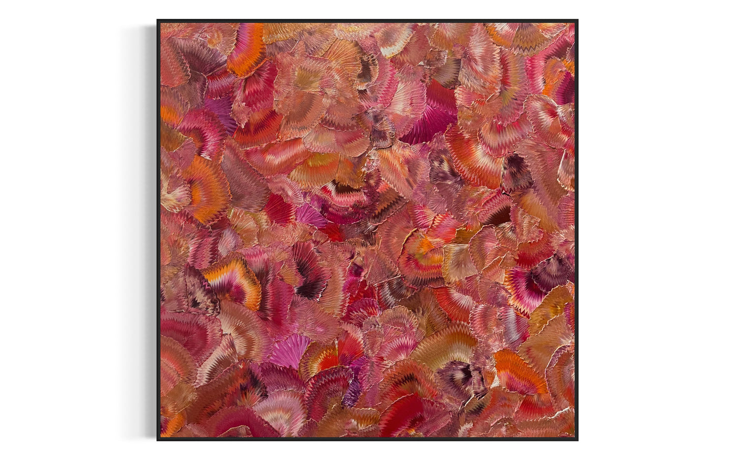 SOLD - Exotic Passion 200x200cm