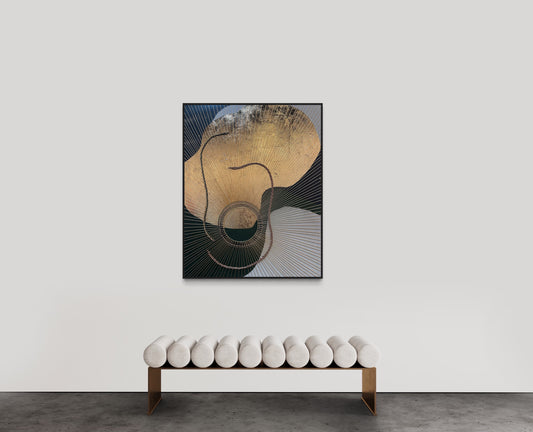 SOLD - Natures Sunrise 150x120cm