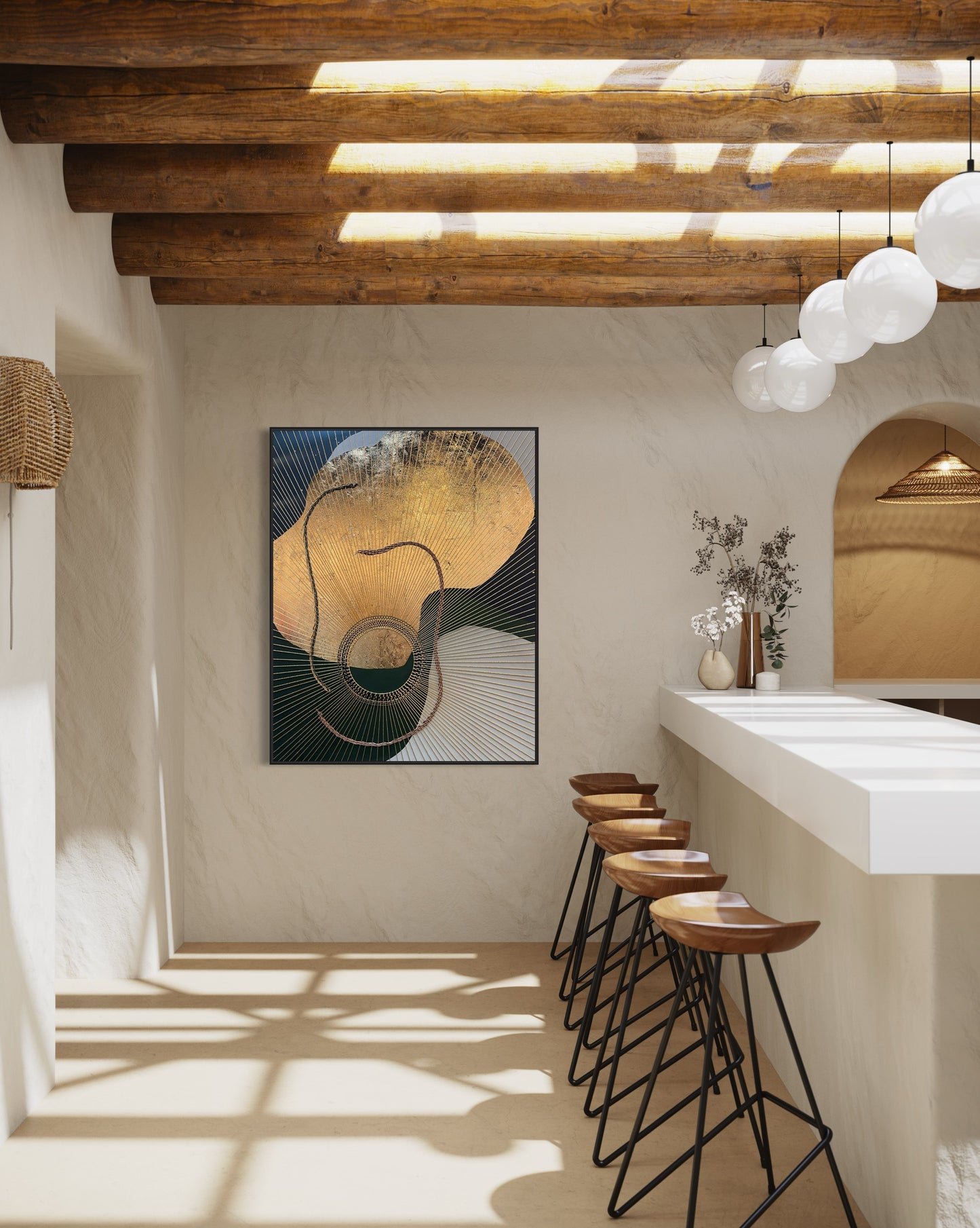 SOLD - Natures Sunrise 150x120cm