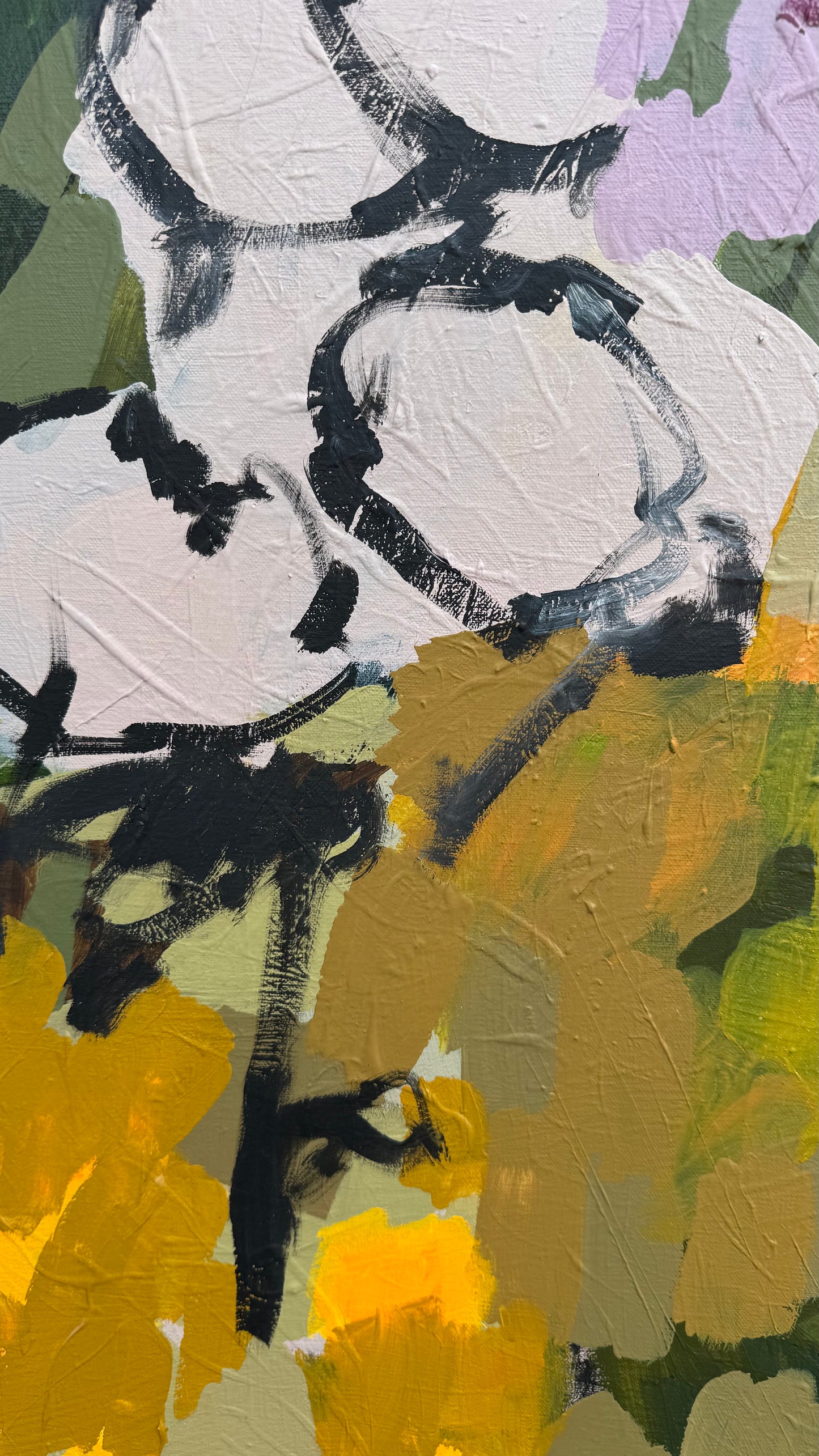 Bring Happiness 122x122cm