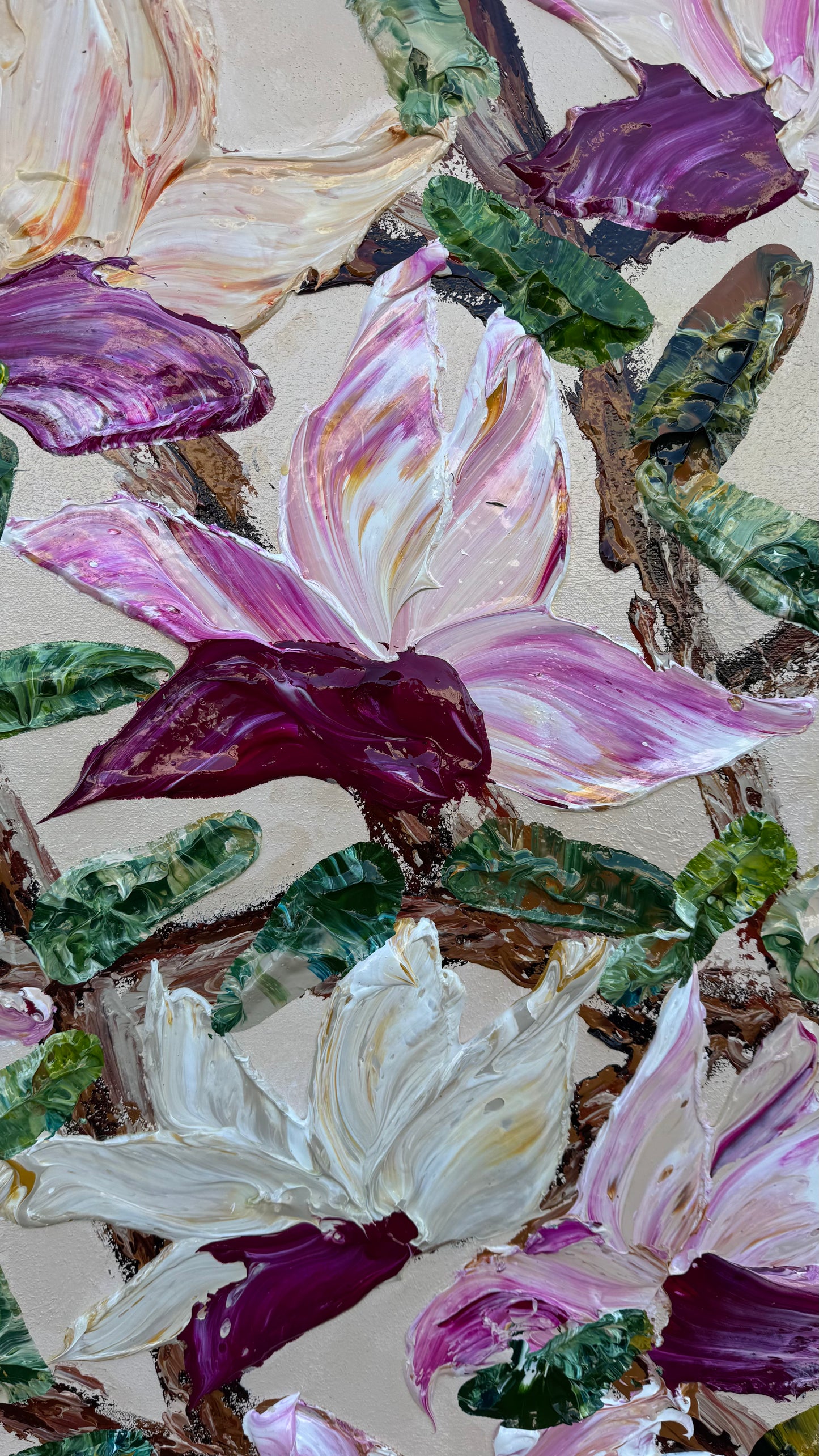 Magnolia Memories 120x150cm